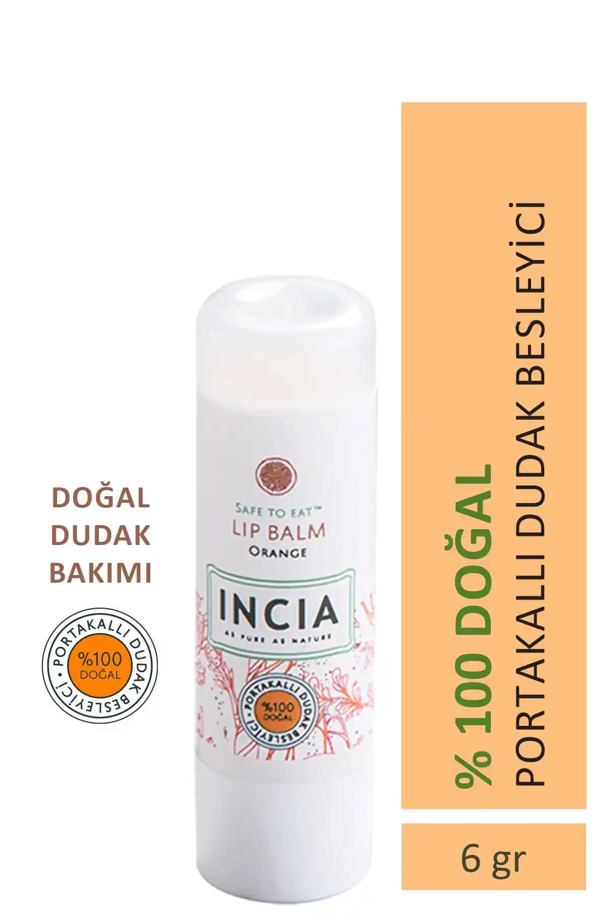 INCIA Dudak Besleyici Kremler Karşılaştırması Portakal ve Tarçın Aromasıyla