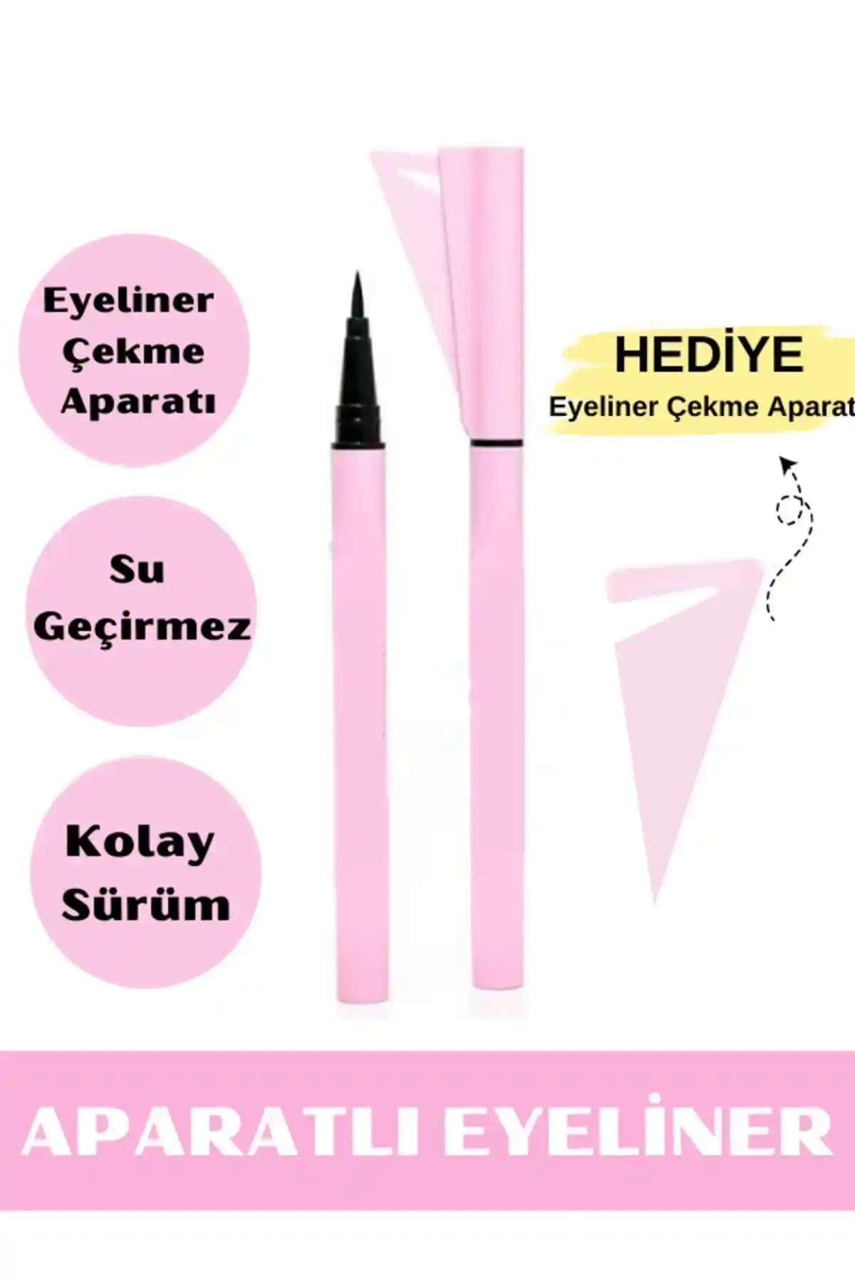 NUNUKO Siyah Kalem Eyeliner: Kolay Uygulama ve Uzun Süre Dayanıklılık Sağlayan Pratik Çözüm