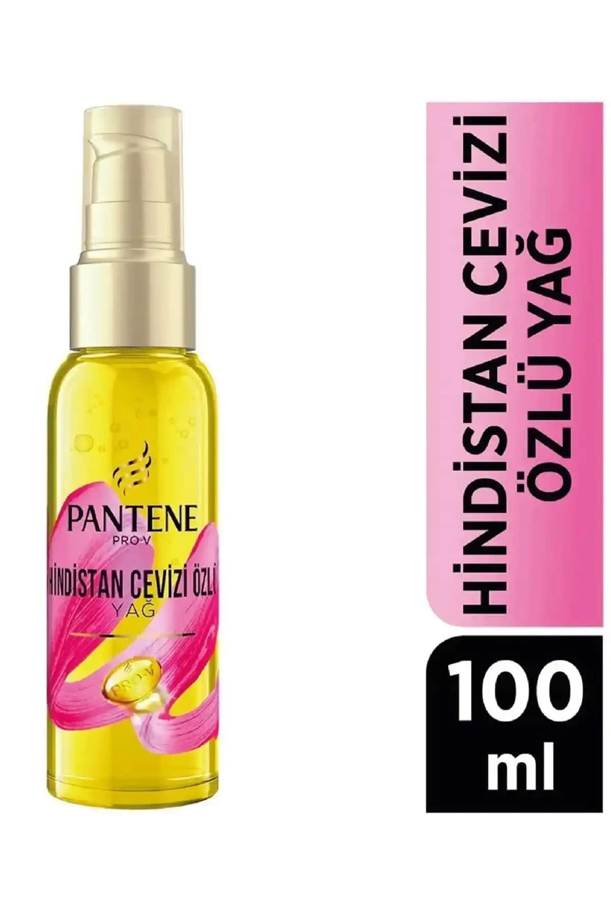 Pantene Hindistan Cevizi Özlü Saç Bakım Yağı ile Saçlarınızı Güçlendirin ve Parlaklık Kazanın