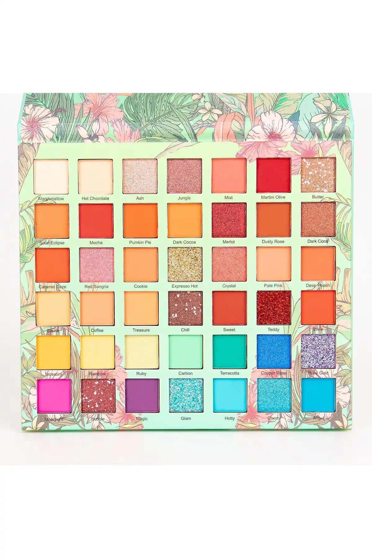Lady Beauty ve LAUOOREN Flamingo Holiday Makyaj Paletleri Karşılaştırması