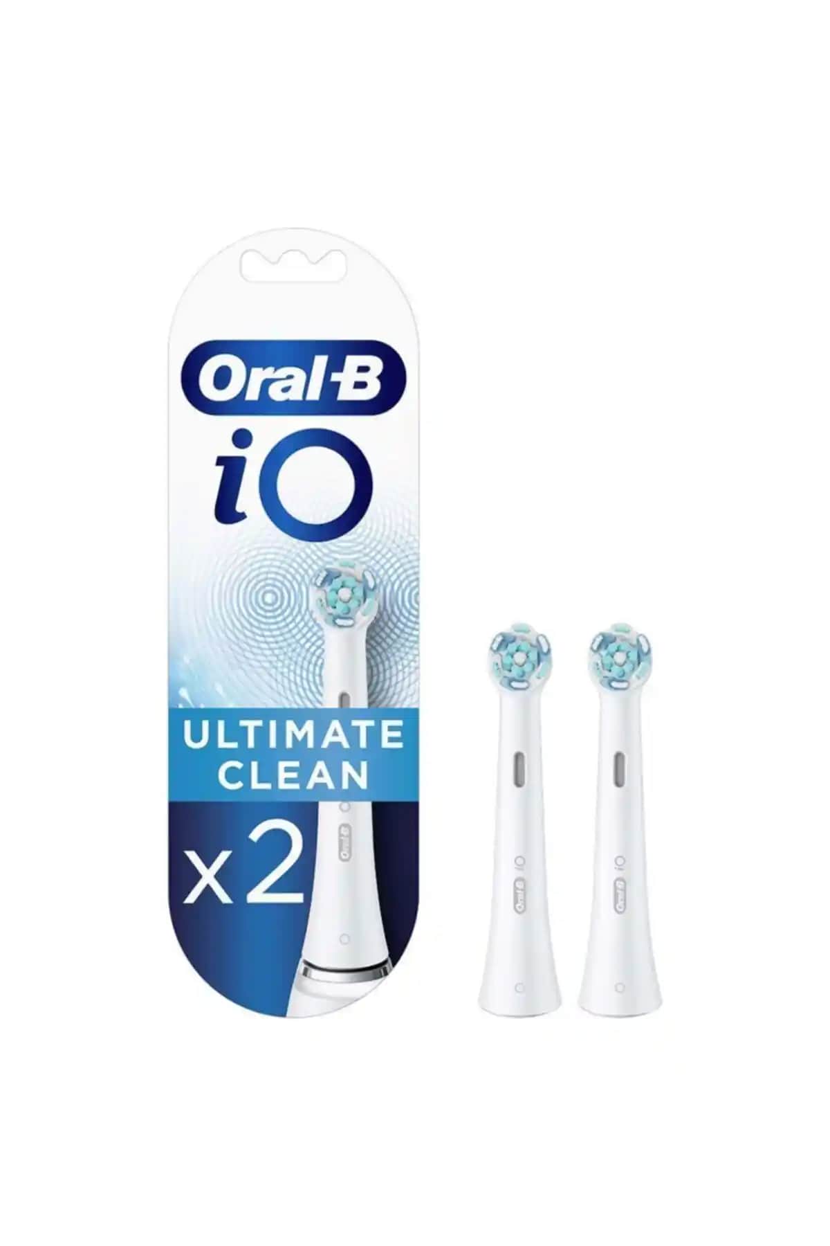 Oral-B iO Ultimate Clean Beyaz Diş Fırçası Yedek Başlığı Günlük Ağız Bakımı İçin Güvenilir Çözüm