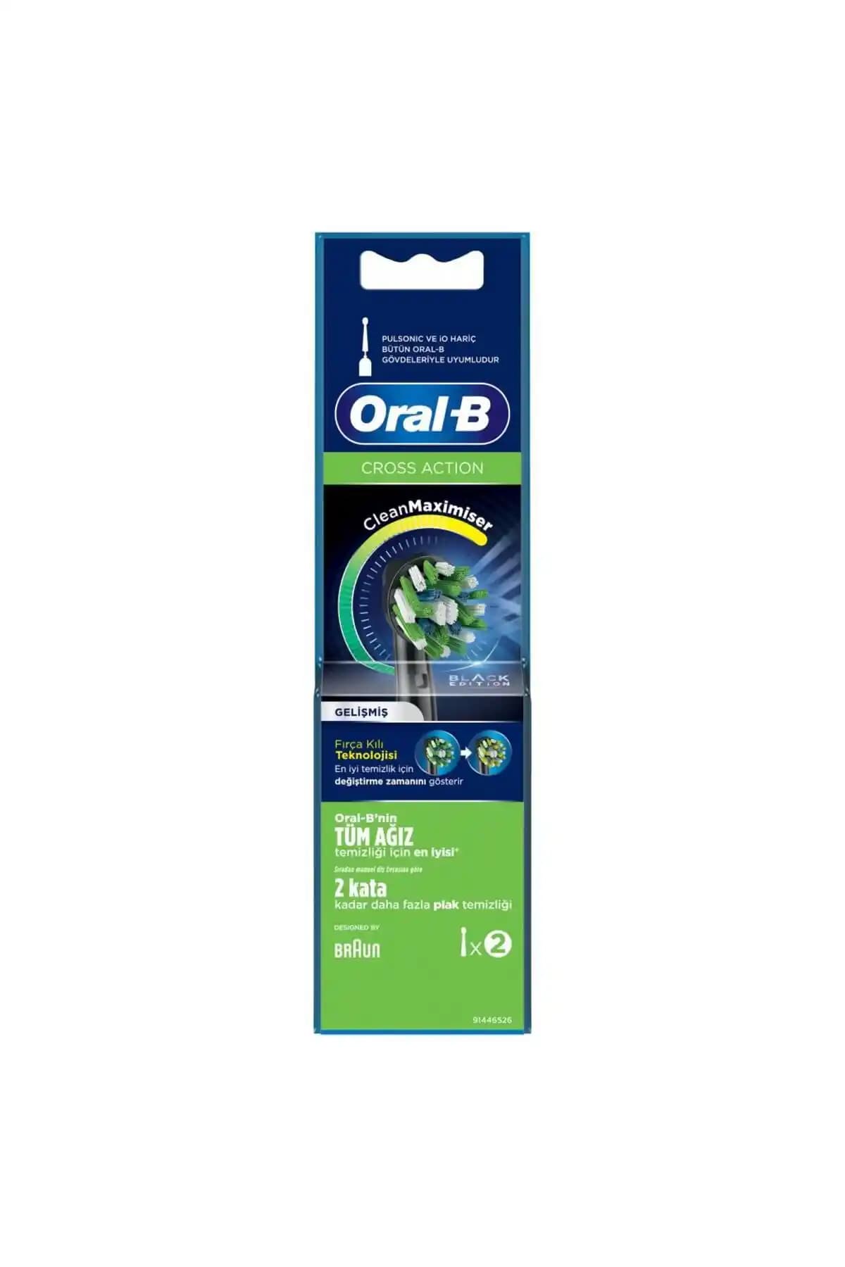 Oral-B Siyah Cross Action Yedek Başlıklı Diş Fırçası Seti Detaylı İnceleme ve Kullanıcı Yorumları