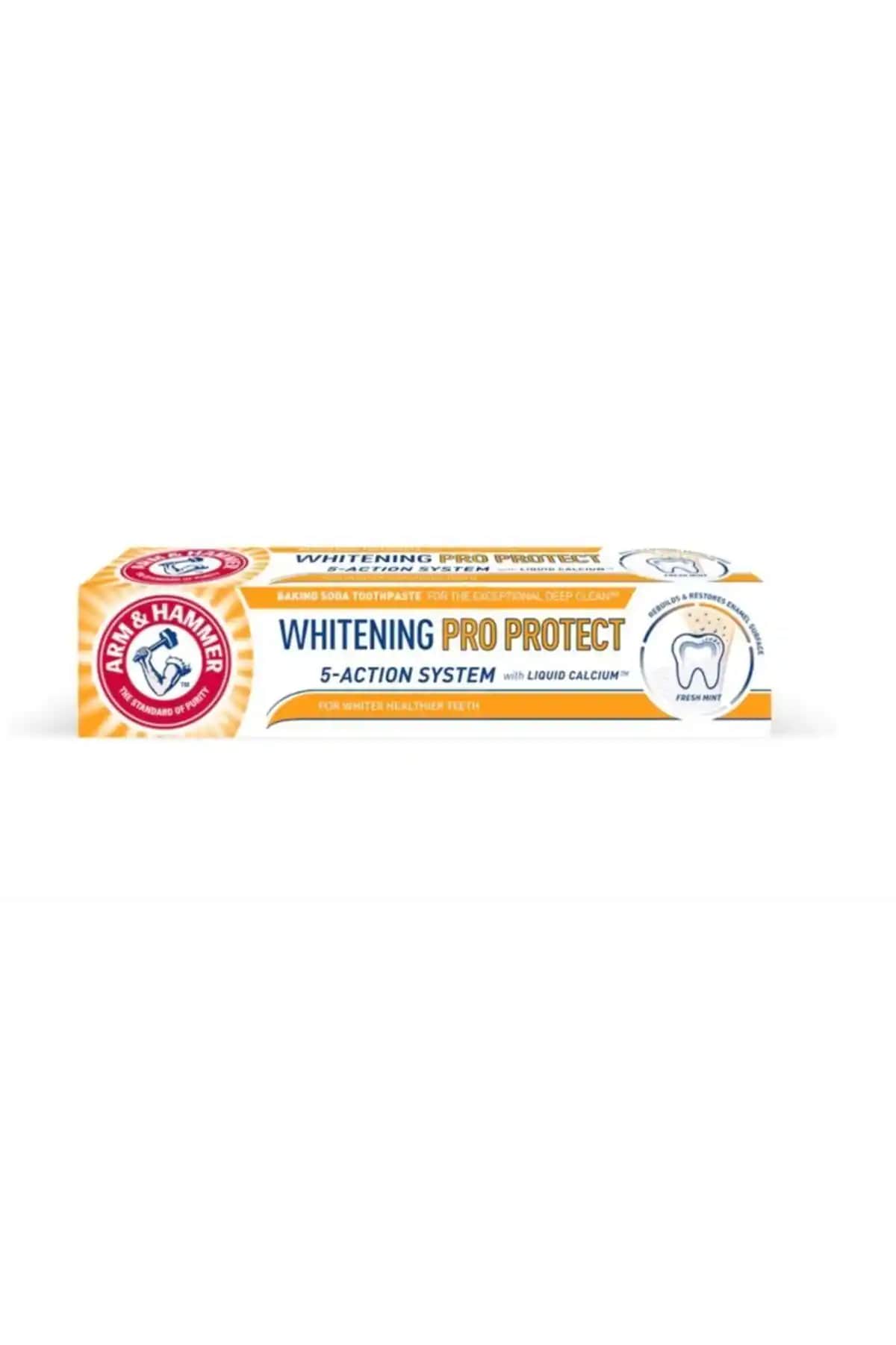 Arm & Hammer Whitening Pro Protect Fresh Mint Diş Macunu ile Güçlü ve Doğal Beyazlatma Çözümü