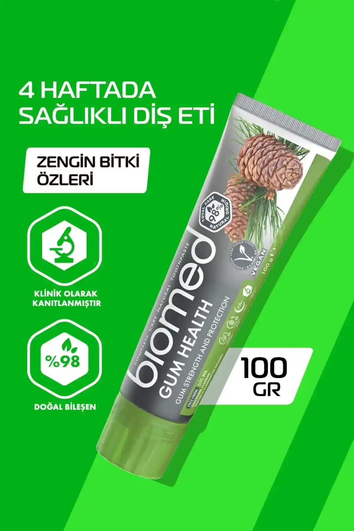 Biomed Gum Health Diş Macunu: Doğal ve Vegan Özellikleriyle Günlük Ağız Bakımı