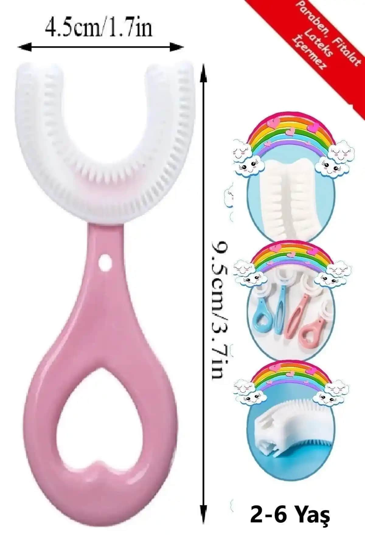 Çocuklar İçin U Tipi ve R.O.C.S. Rocs Kıds Diş Fırçası Karşılaştırması