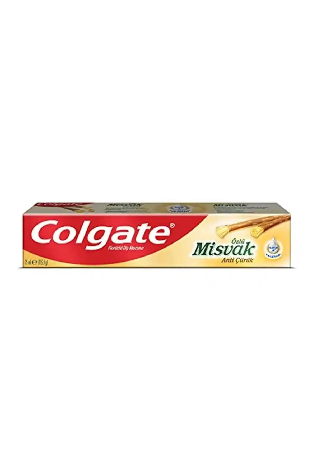 Colgate Misvak Diş Macunu: Doğal İçeriklerle Beyazlatıcı ve Güvenilir Diş Bakımı