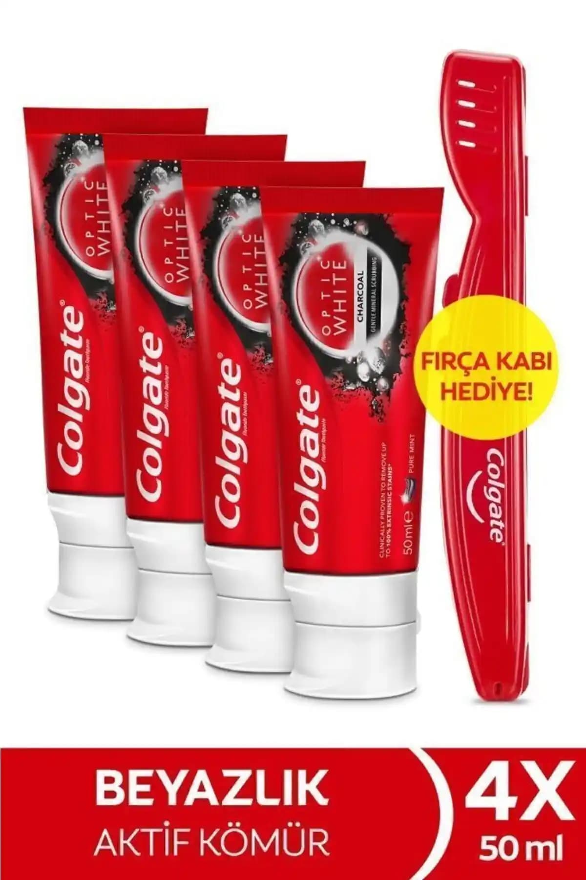 Colgate Optic White Aktif Kömür Beyazlatıcı Diş Macunu: Klinik Kanıtlı Güvenilir Beyazlatma Çözümü