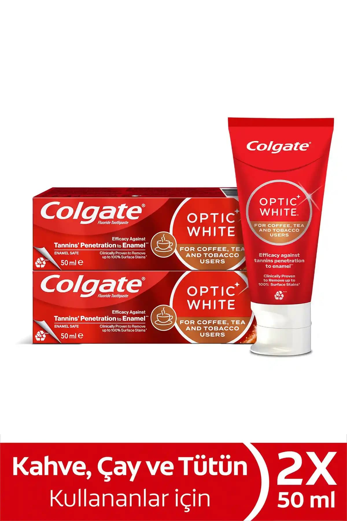 Colgate Optic White Kahve Çay ve Tütün Lekelerine Karşı Beyazlatıcı Diş Macunu İncelemesi