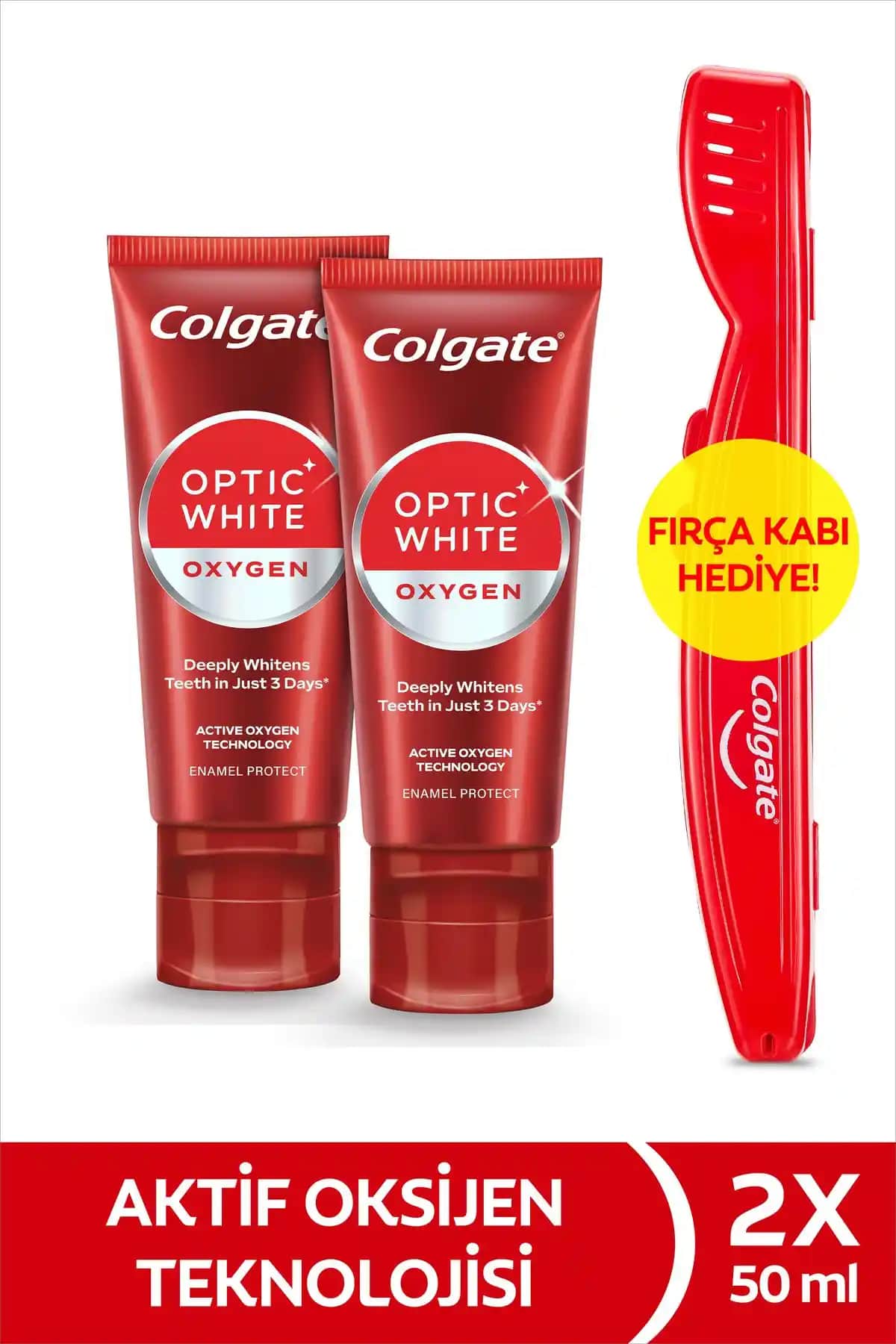 Colgate Optic White Oxygen Beyazlatıcı Diş Macunu: Güçlü ve Güvenilir Beyazlatma Çözümü