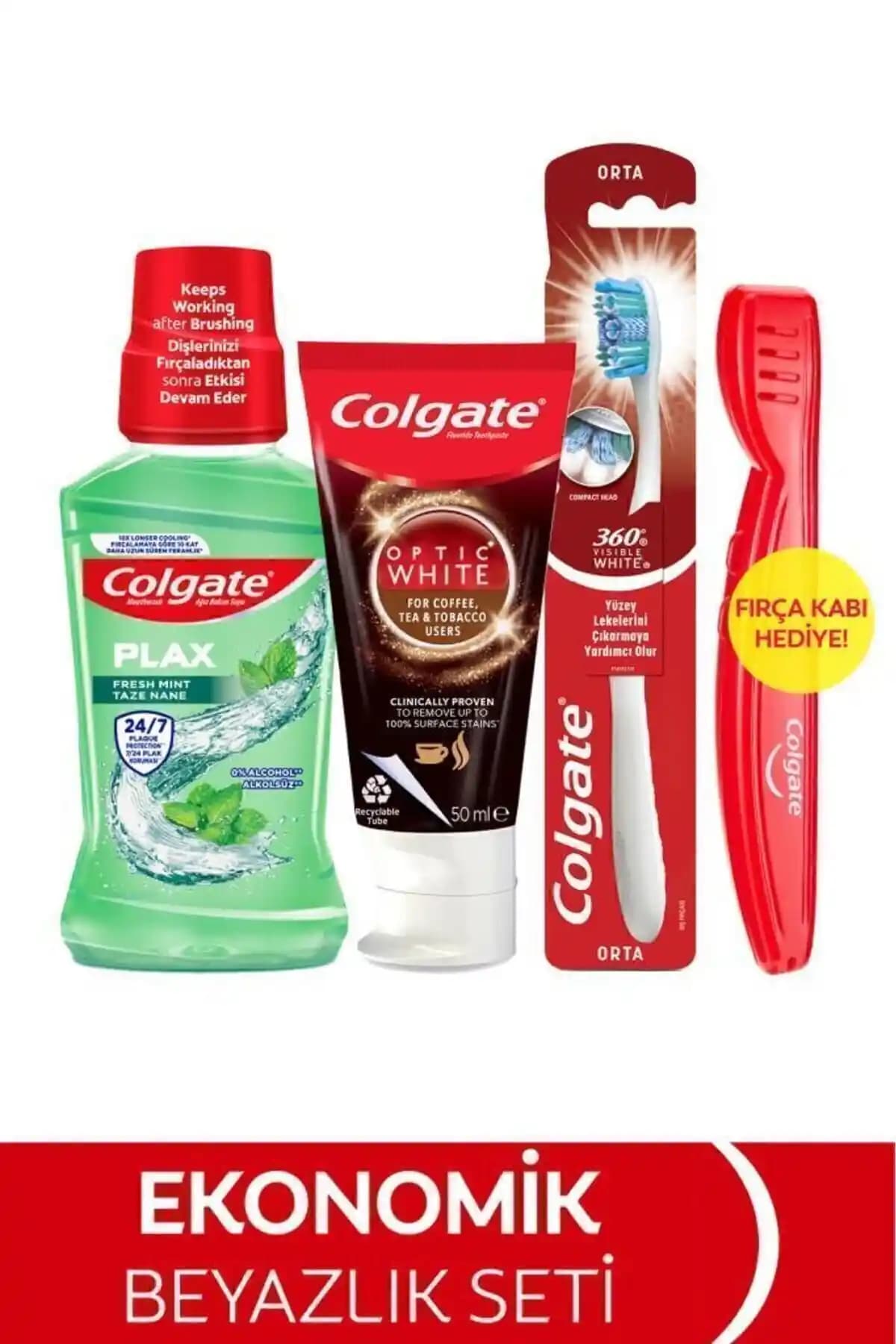 Colgate Optic White ve Ağız Bakım Ürünleriyle Günlük Diş Temizliği ve Beyazlatma