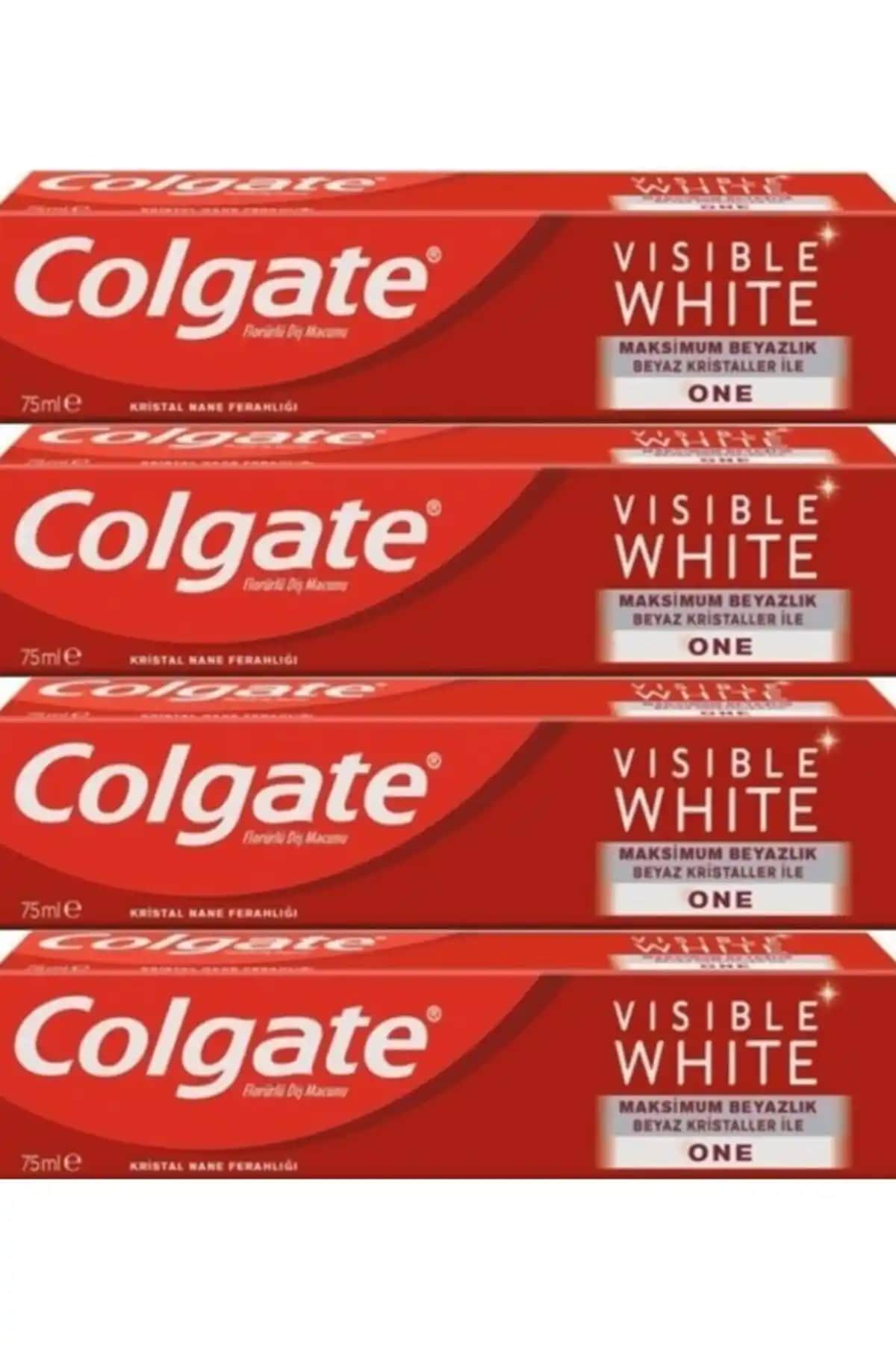 Colgate Visible White 75 ml Diş Macunu Düzgün ve Parlak Gülüşler İçin Güçlü Seçenek