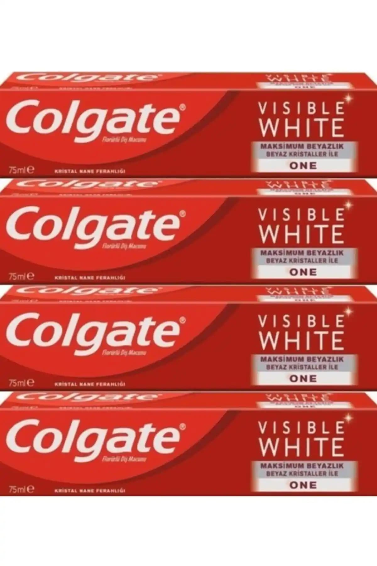 Colgate Visible White 75 ml Diş Macunu Düzgün ve Parlak Gülüşler İçin Güçlü Seçenek