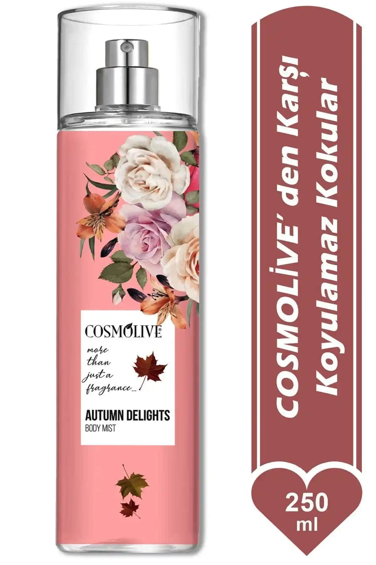 Cosmolive Body Mist Karşılaştırması: Amber Romance ve Bombshell Midnight Wishes