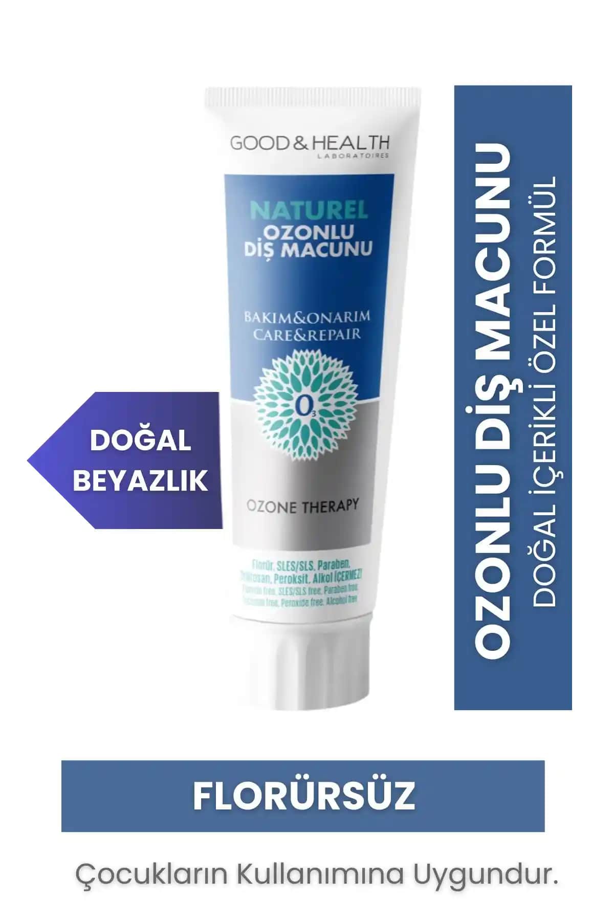 Doğal ve Florürsüz Ozonlu Diş Macunu ile Ağız Sağlığınızı Koruyun ve Beyazlığını Artırın