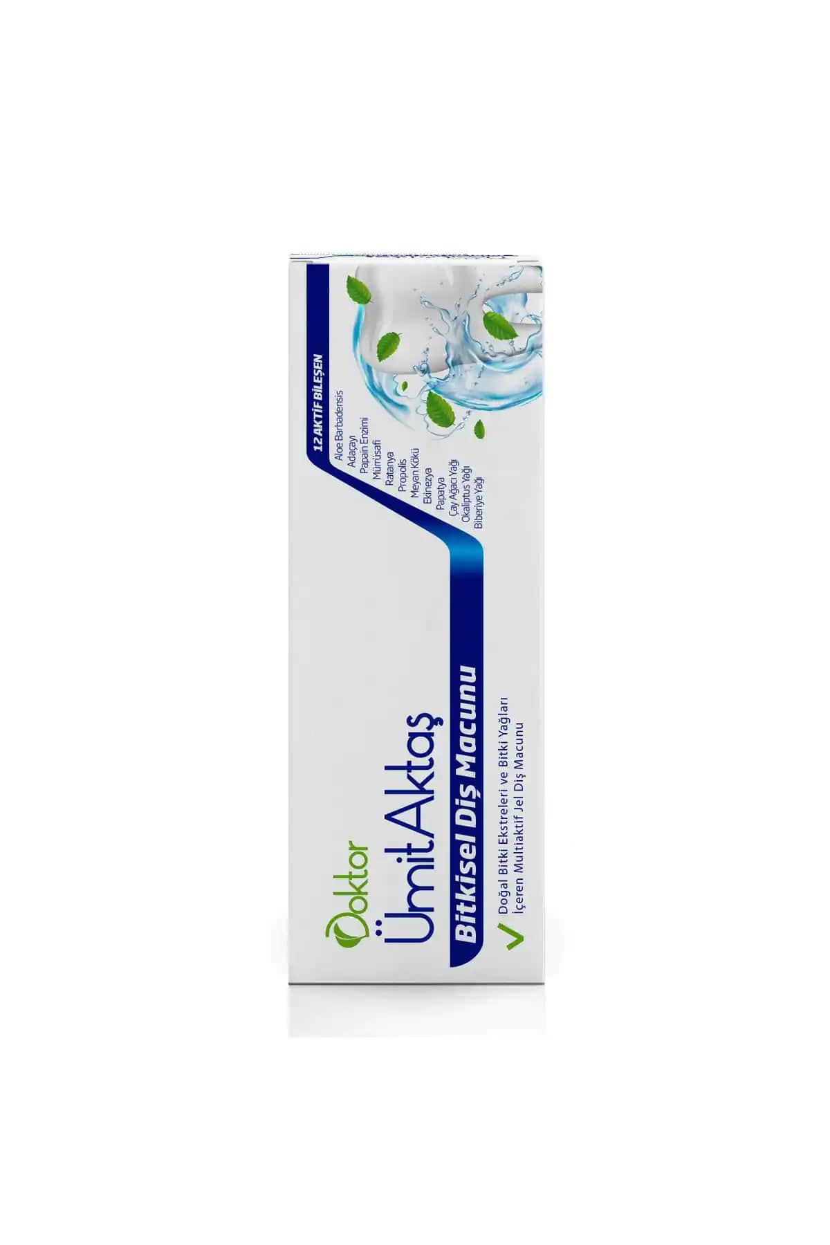 Dr. Ümit Aktaş Bitkisel Diş Macunu: Doğal ve Güçlü Temizlik Çözümü