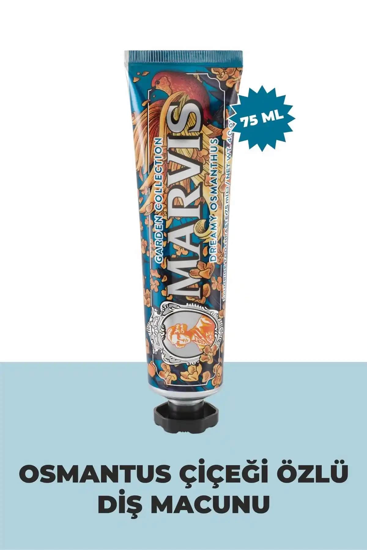 Marvis Dreamy Osmanthus Diş Macunu: Doğal İçerikli ve Ferahlatıcı Ağız Bakımı Ürünü