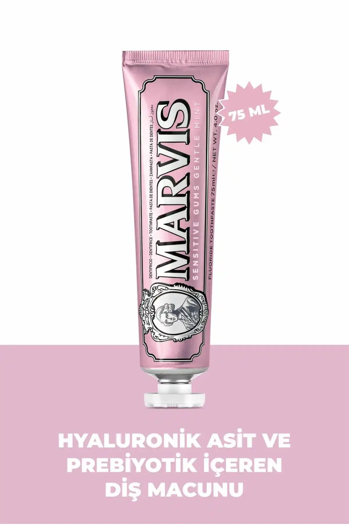 Marvis Sensitive Gums Gentle Mint: Hassas Diş Eti İçin Güvenilir ve Ferahlatıcı Çözüm