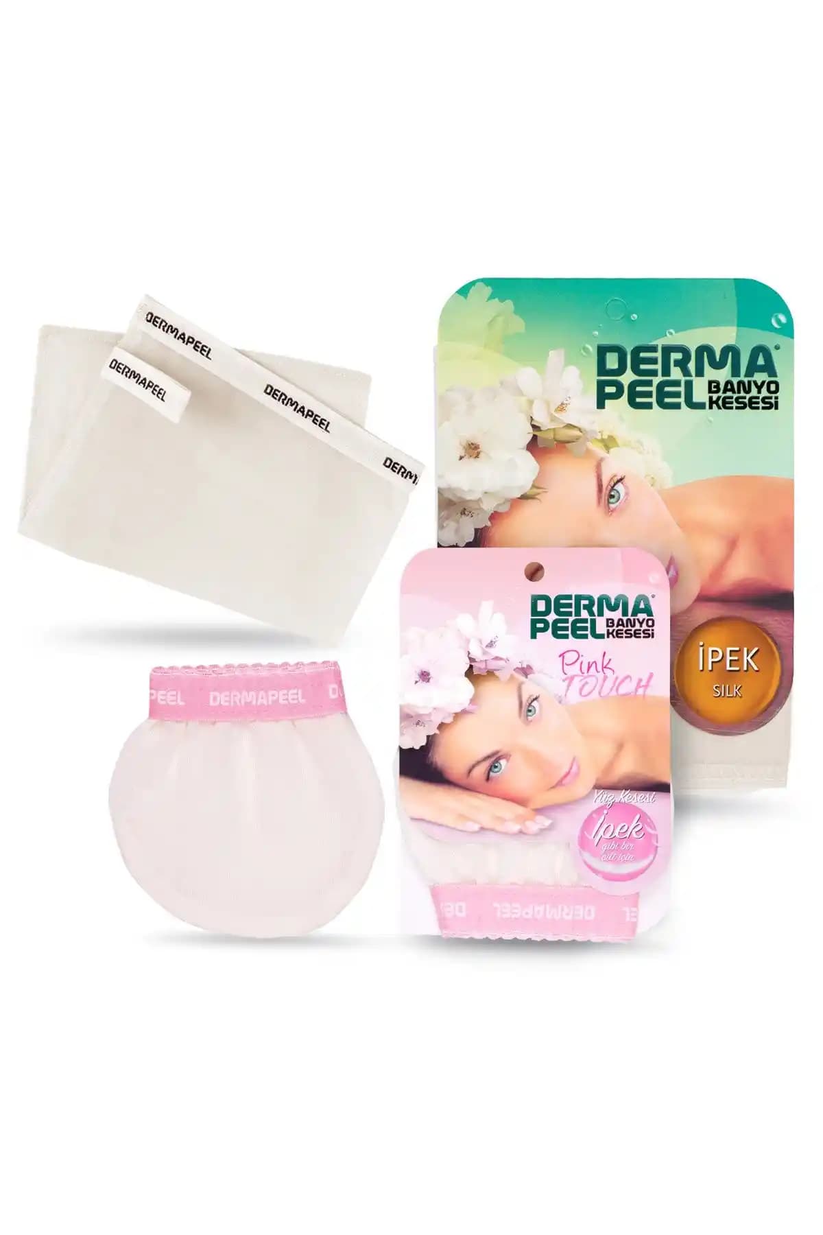 Dermapeel Doğal İpek Keseleri Karşılaştırması Yüz ve Banyo Kullanımı Rehberi