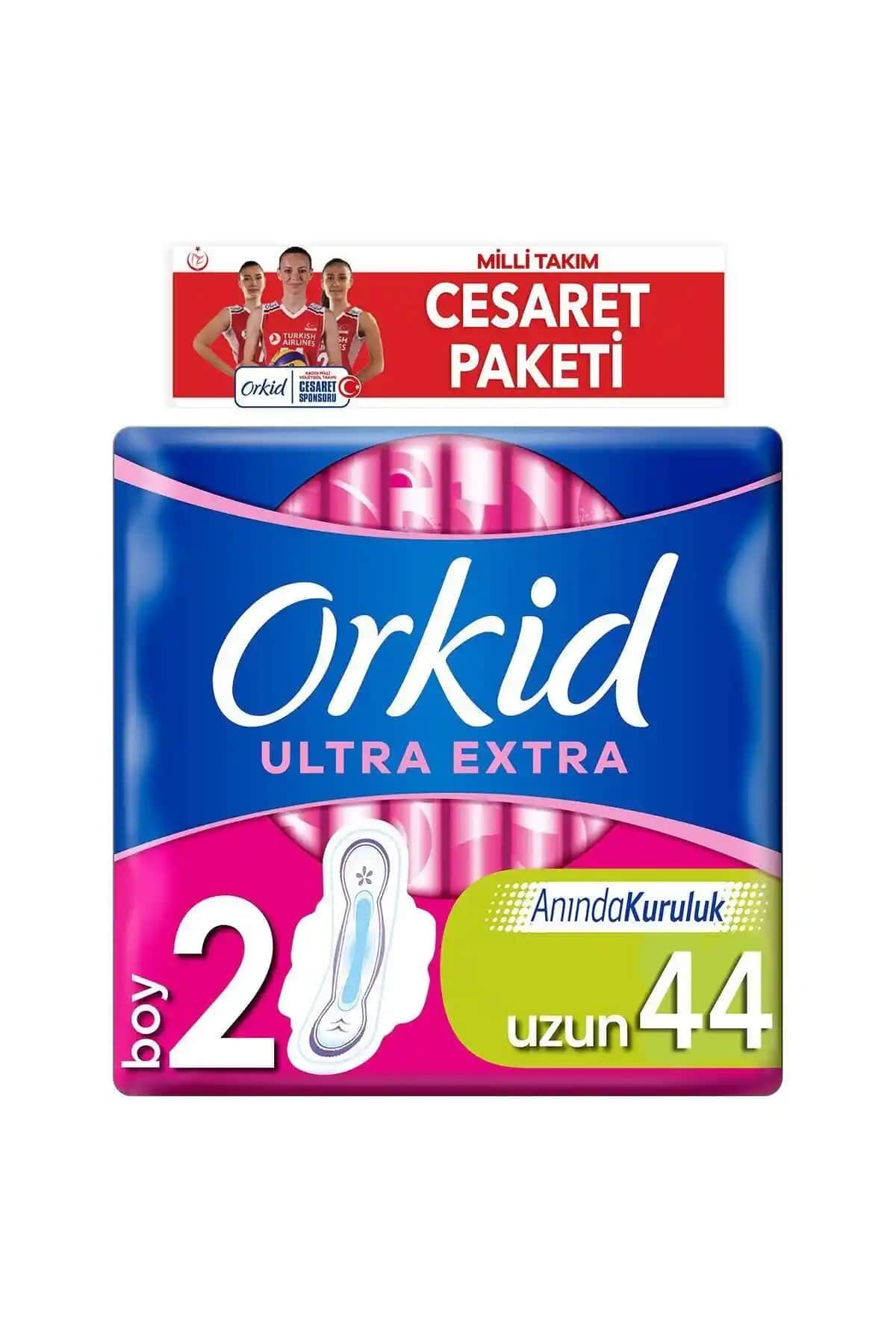 Orkid Ultra Extra Uzun ve Orkid Platinum Kanatlı Ped Karşılaştırması