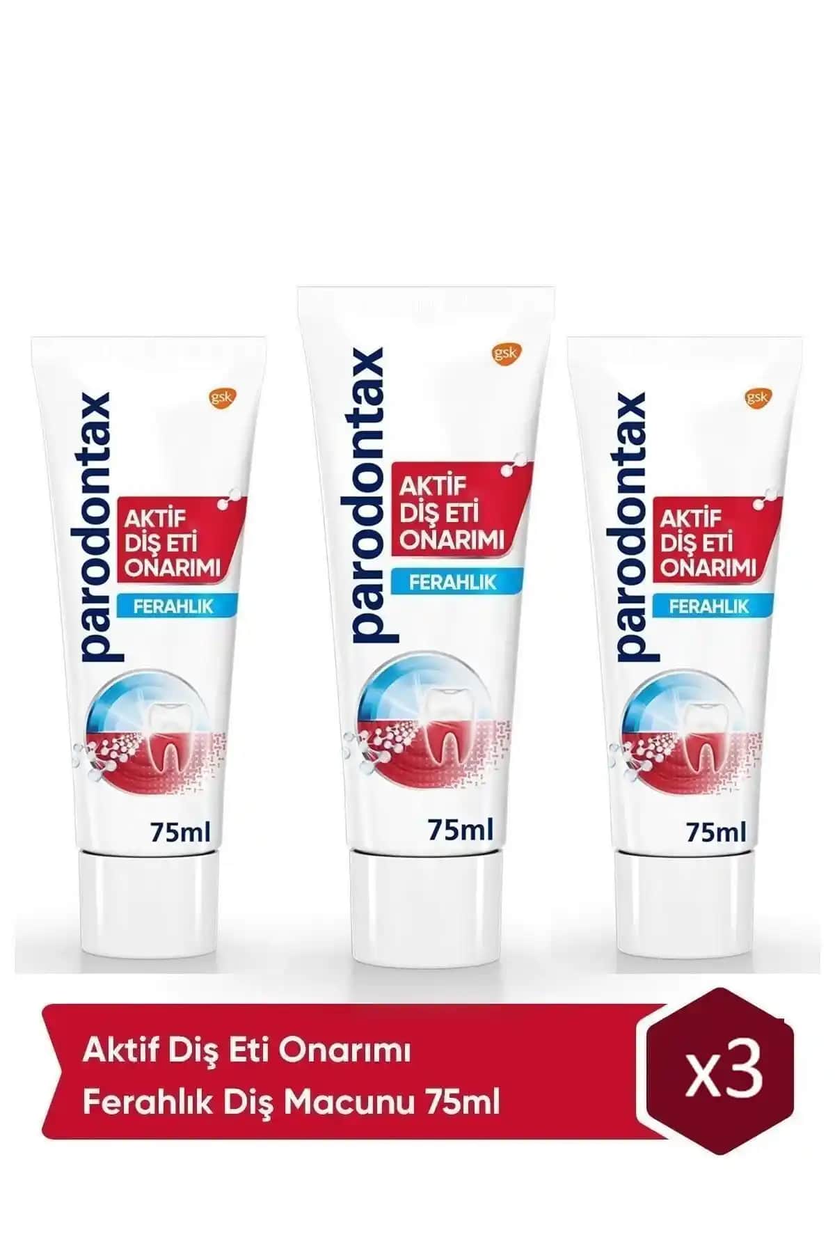 Parodontax Aktif Diş Eti Onarımı Ferahlık Diş Macunu: Diş ve Diş Eti Sağlığını Güçlendiren Uzun Süreli Koruma