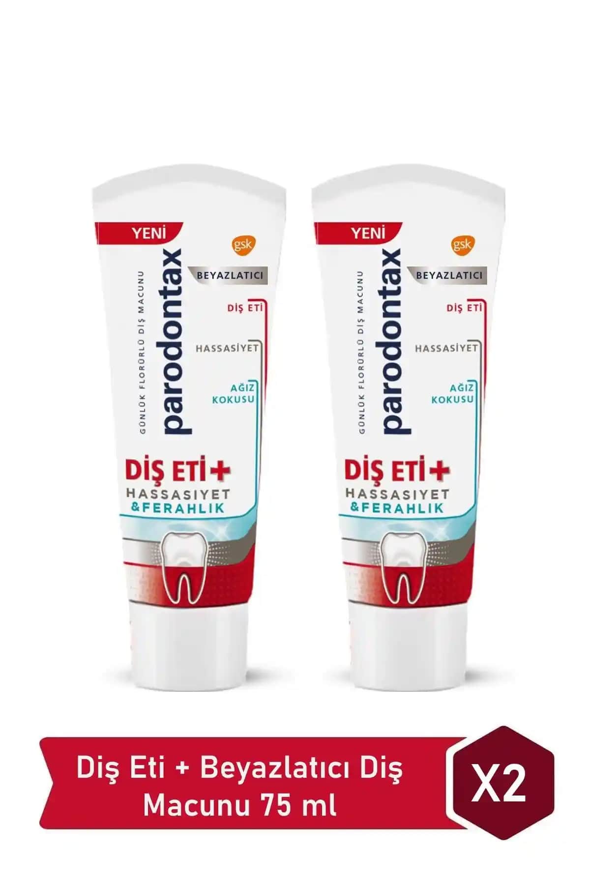 Parodontax Diş Eti Beyazlatıcı Diş Macunu: Diş ve Diş Eti Sağlığını Güçlendiren Çözüm