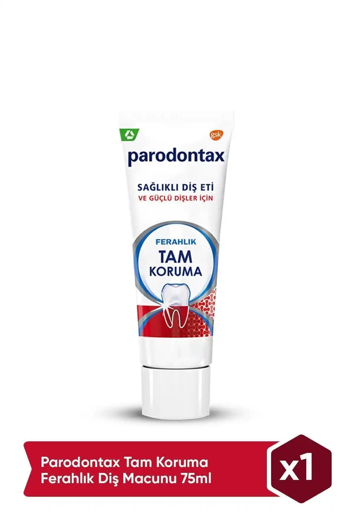 Parodontax Ferahlık Tam Koruma Diş Macunu: Diş ve Diş Eti Sağlığını Güçlendiren Günlük Bakım Ürünü