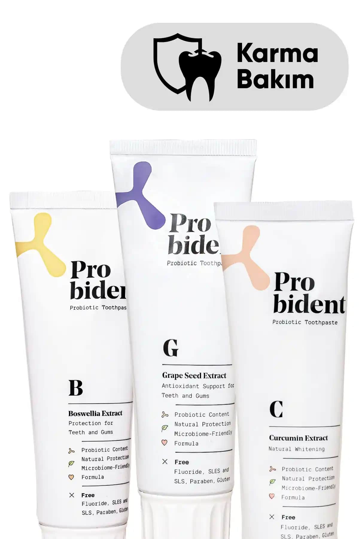 Probident Aktif Probiyotikli 3’lü Karma Avantaj Paketi ile Günlük Diş Bakımını Güçlendirin