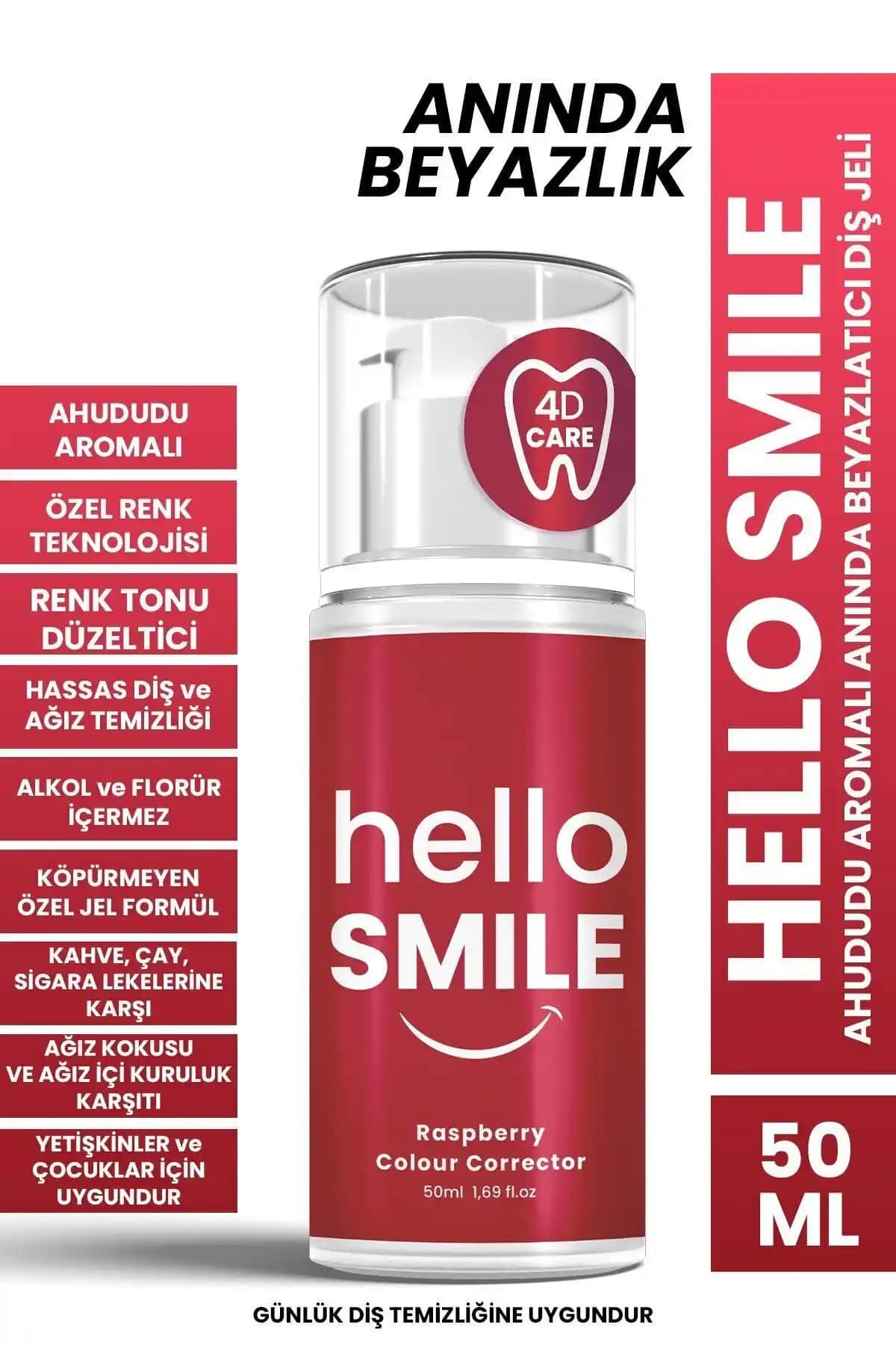 PROCSIN HELLO SMILE Ahududu Aromalı Beyazlatıcı Diş Jeli İncelemesi