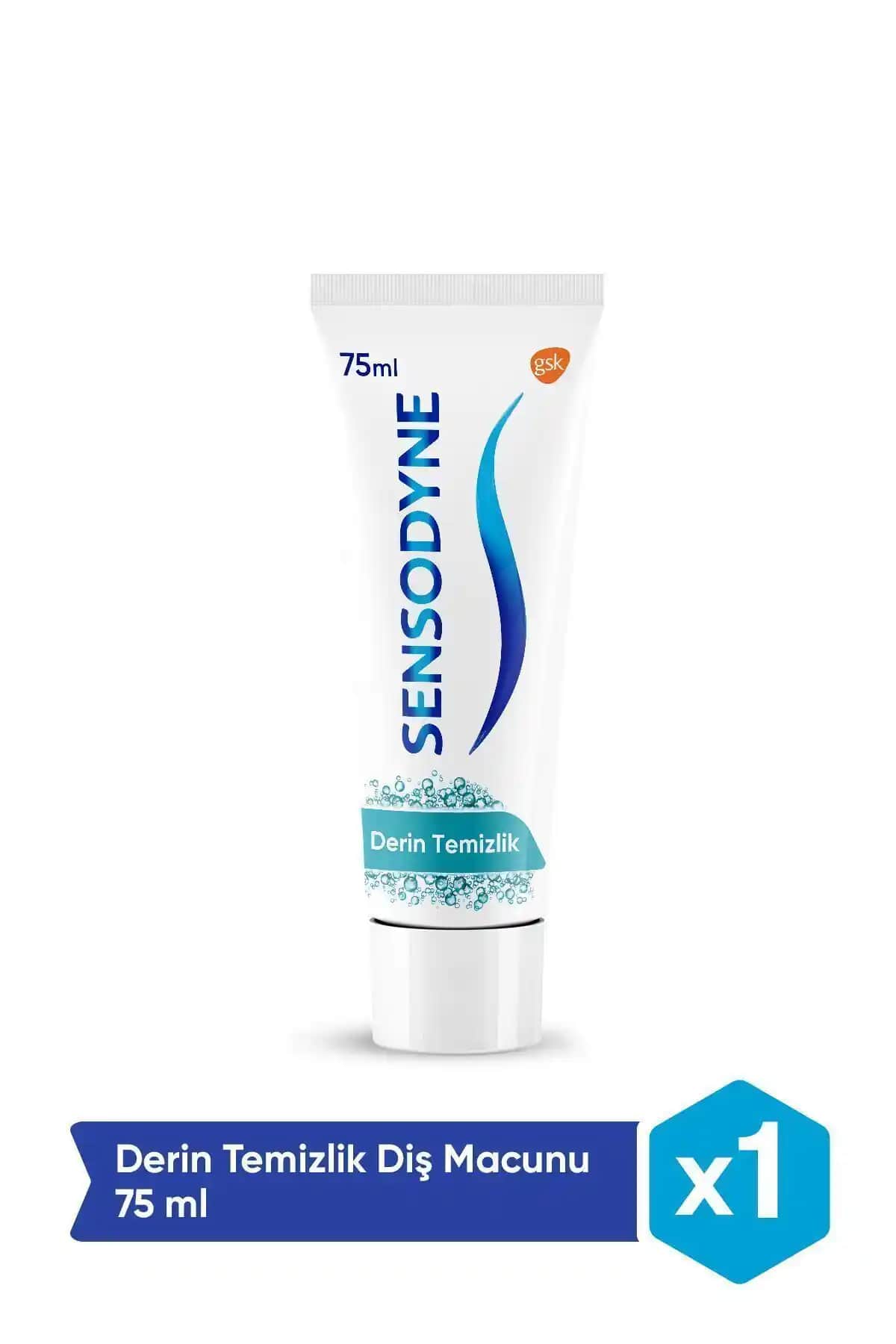 Sensodyne Derin Temizlik Diş Macunu: Hassas Dişler İçin Güvenli ve Etkili Temizlik Çözümü