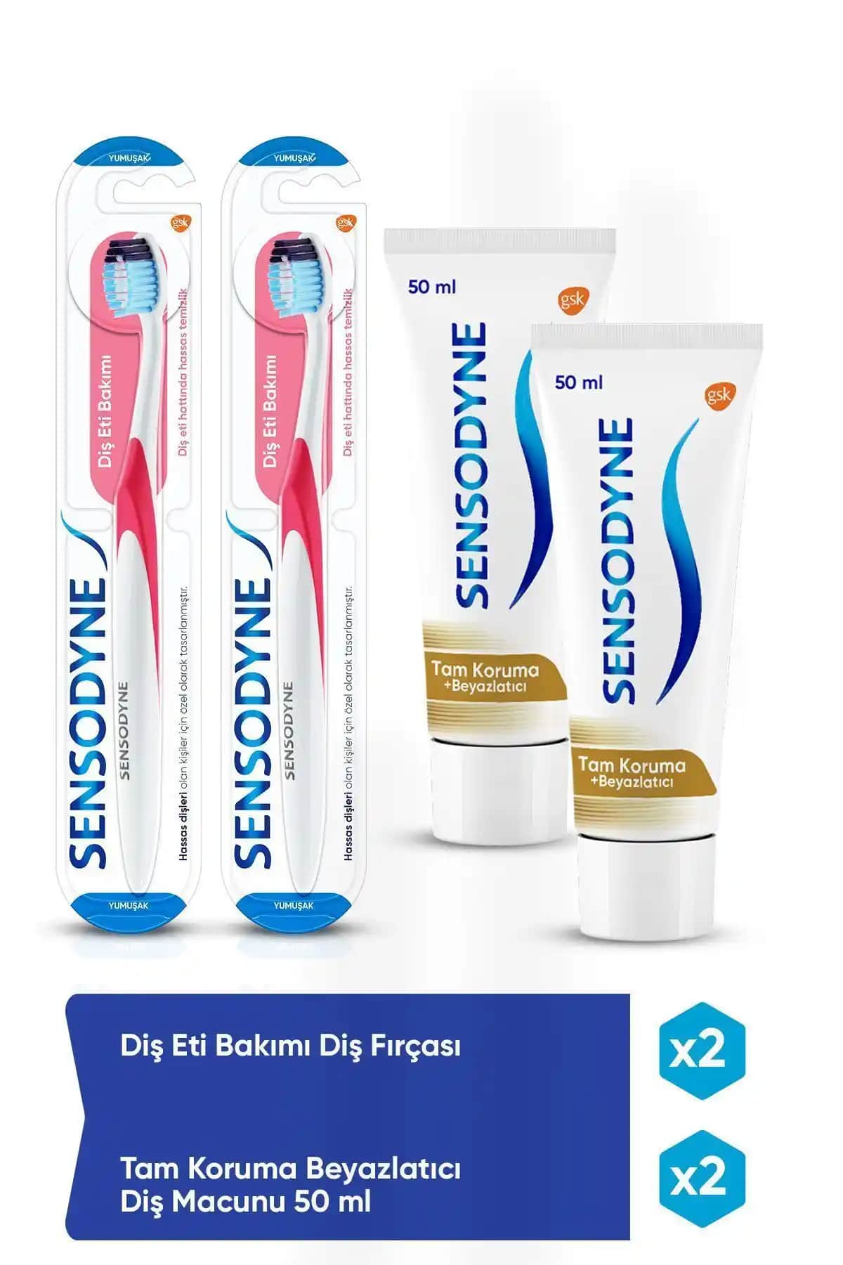Sensodyne Diş Eti Bakımı ve Tam Koruma Diş Macunu Ürünleri Hakkında Detaylı Bilgi