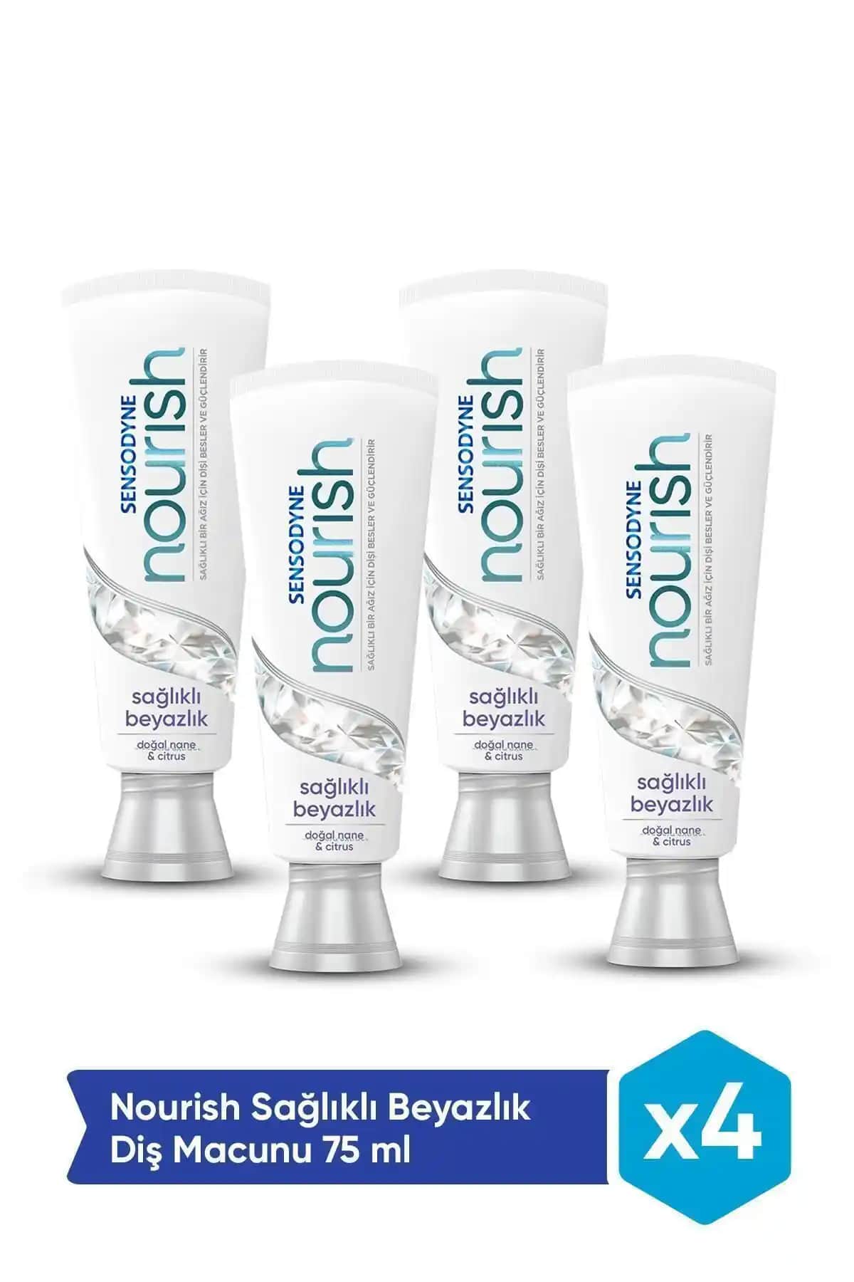 Sensodyne Nourish Hassas Dişler İçin Güçlendirici ve Beyazlatıcı Diş Macunu Ürün Tanıtımı