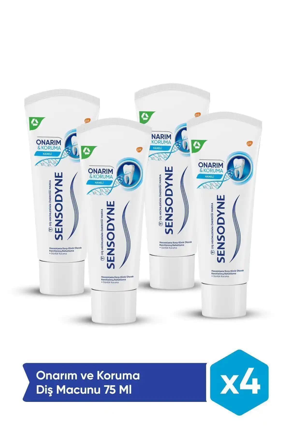 Sensodyne Onarım ve Koruma 75ml Diş Macunu Hassasiyeti Azaltıcı ve Mine Güçlendirici Ürün