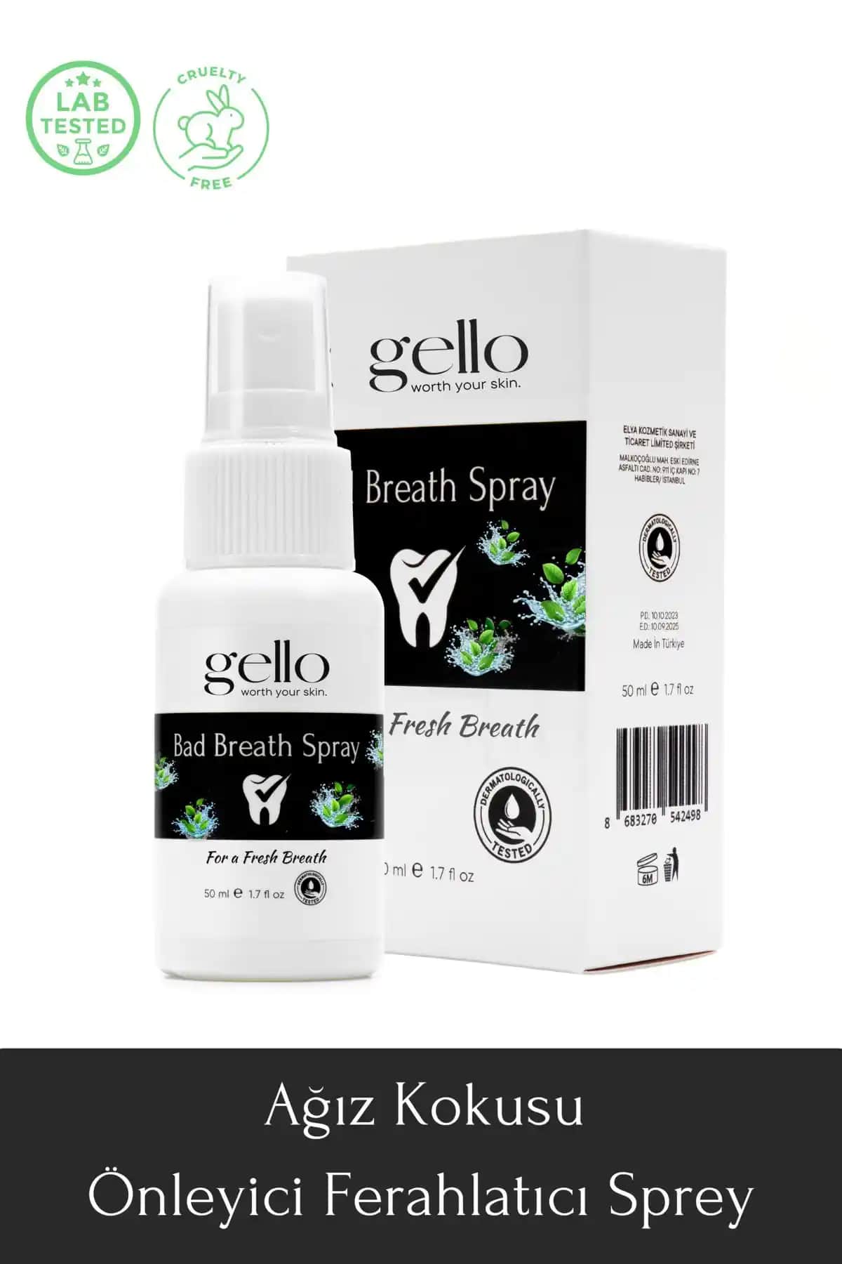 Ağız Kokusu Önleyici Spreyler Karşılaştırması: Gello ve Gleaves Naturals Ürünleri