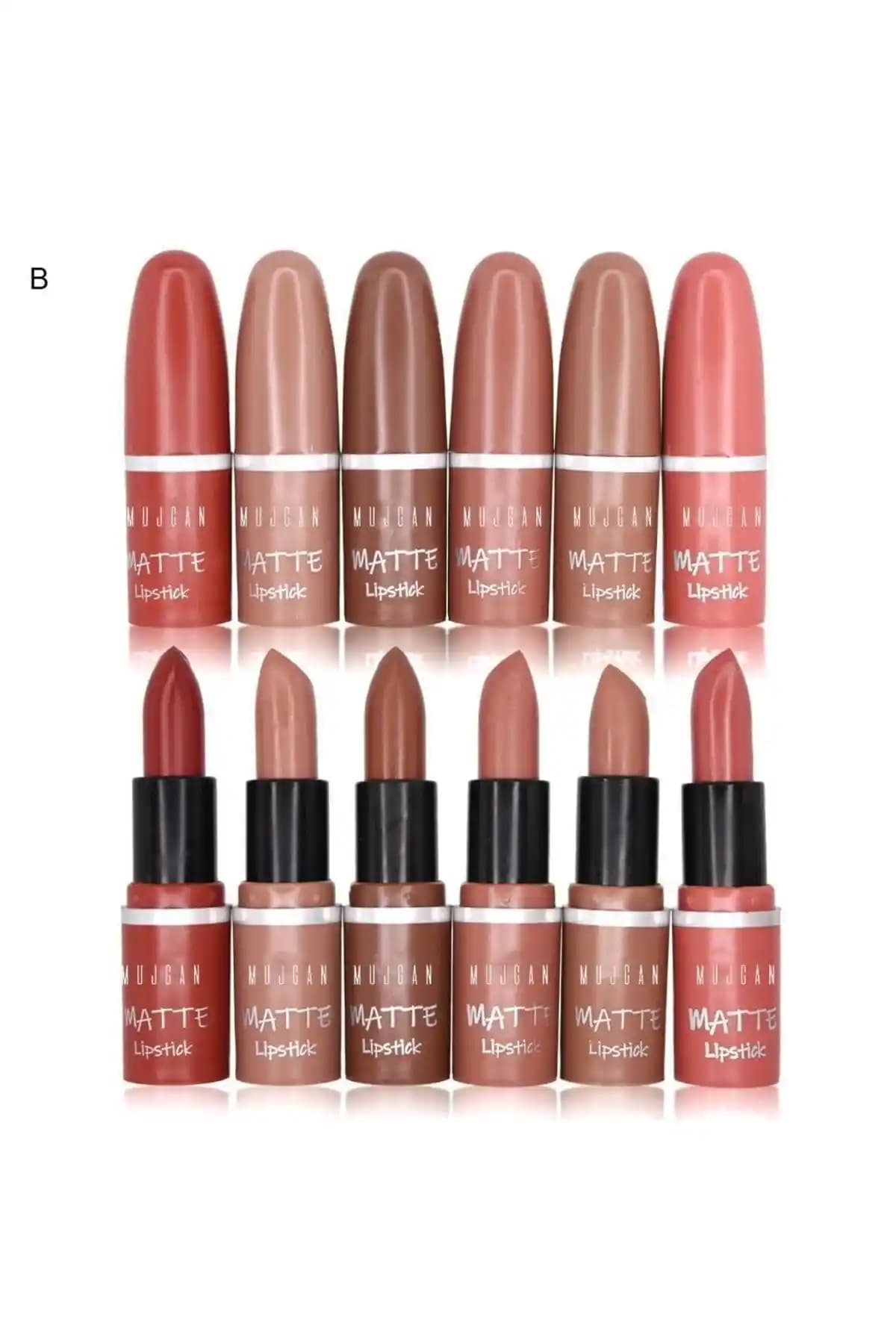 Mujgan Matte Lipstick Miss Galina Ruj Setleri Karşılaştırması ve Özellikleri