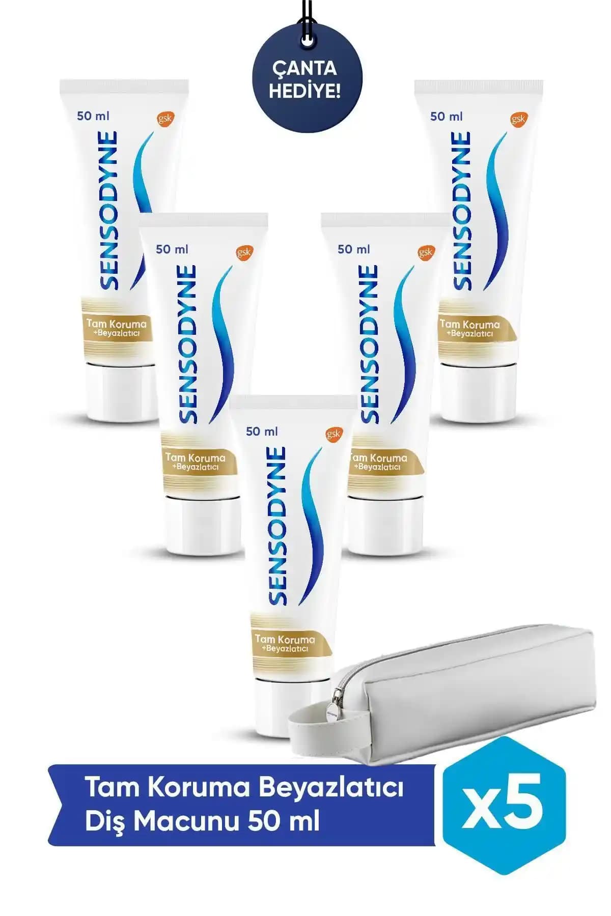 Sensodyne Tam Koruma Beyazlatıcı Diş Macunu: Hassasiyet Giderici ve Beyazlatıcı Özellikler