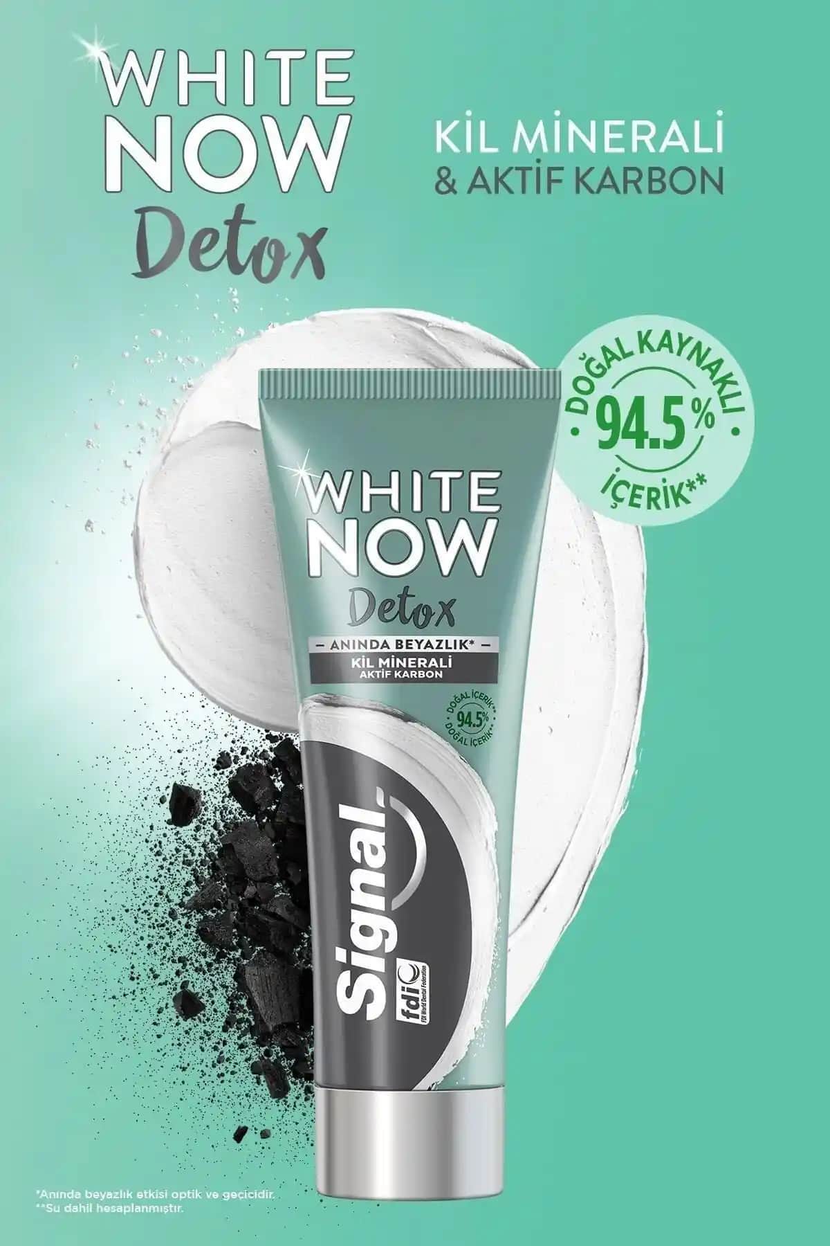 Signal White Now Detox: Etkili Beyazlatma ve Diş Temizliği İçin Güvenilir Seçenek