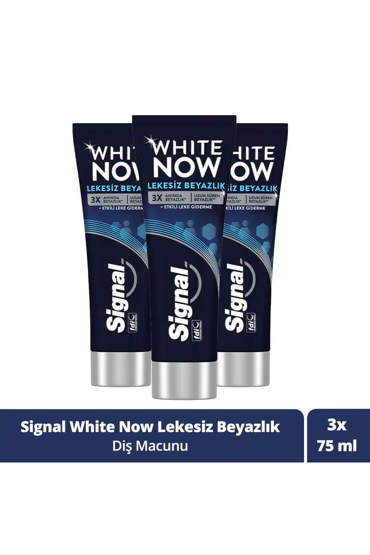 Signal White Now Leke Karşıtı Diş Macunu ile Güvenilir Beyazlık ve Sağlıklı Gülüş
