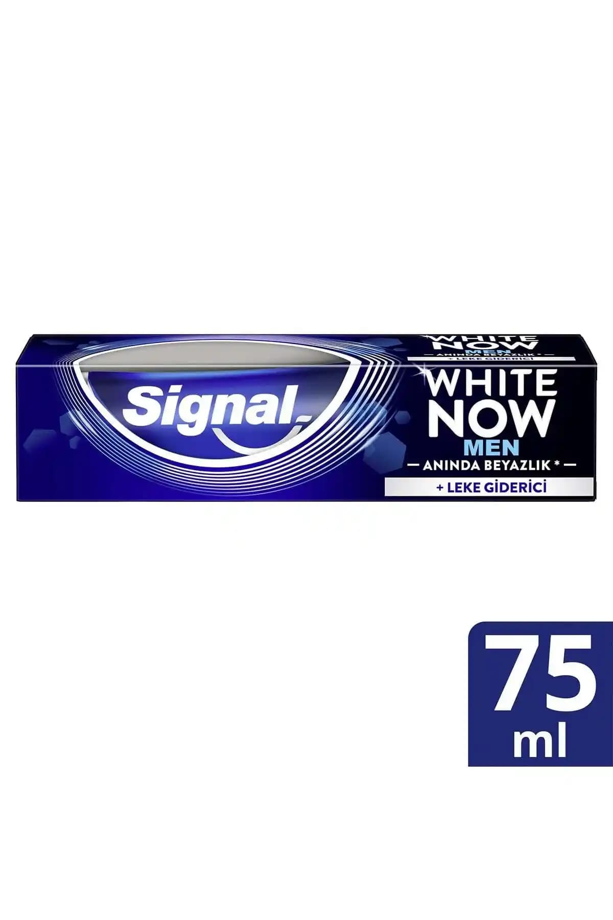 Signal White Now Men 75 ml Erkekler İçin Günlük Diş Bakım ve Beyazlatma Ürünü
