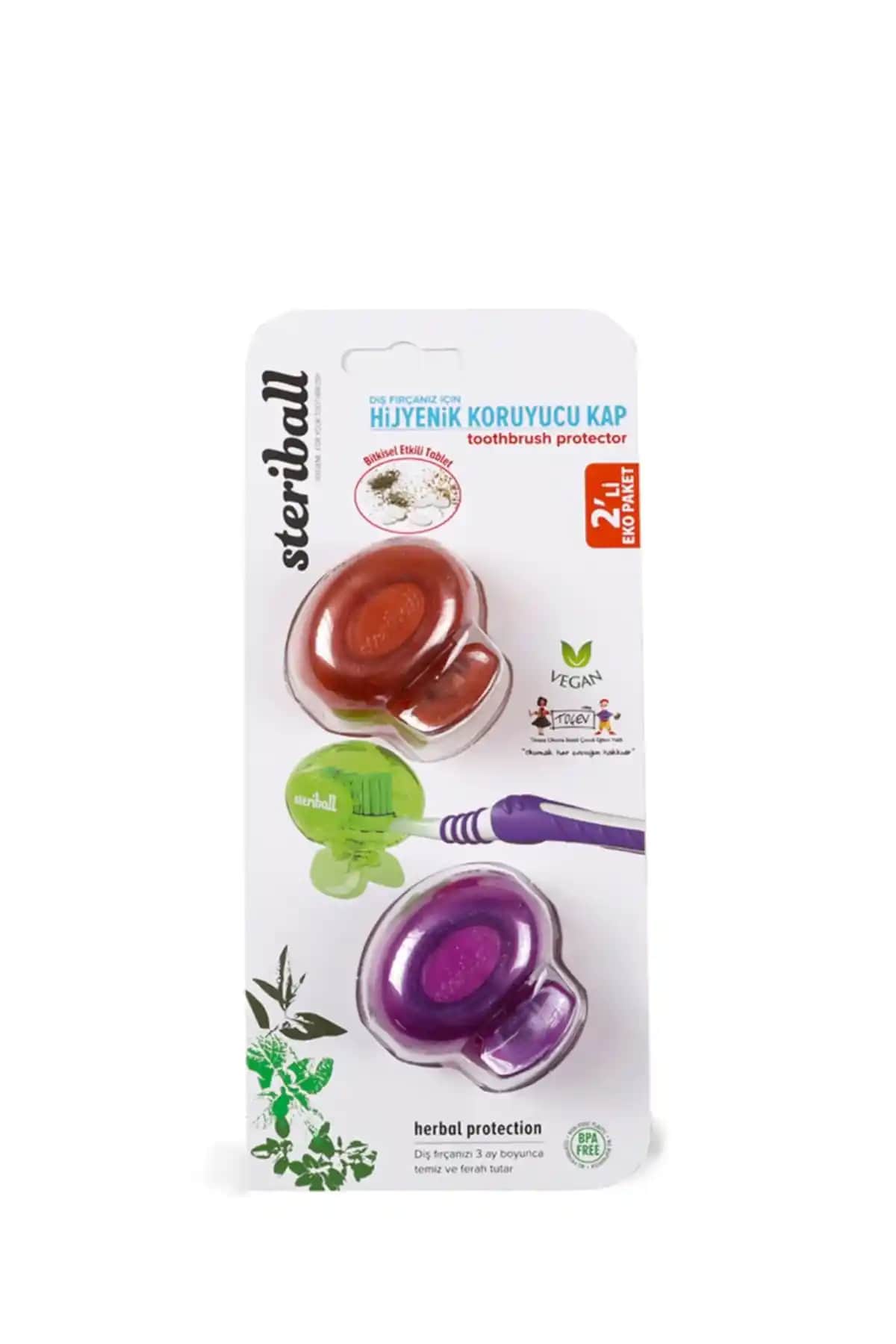 Steriball Hijyenik Koruyucu Kaplar ile Diş Fırçasını Güvence Altına Alın