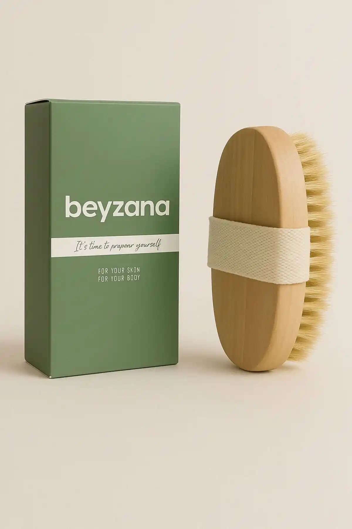 BEYZANA Doğal At Kılı Fırçası: Saç ve Cilt Bakımında Doğal ve Etkili Çözüm