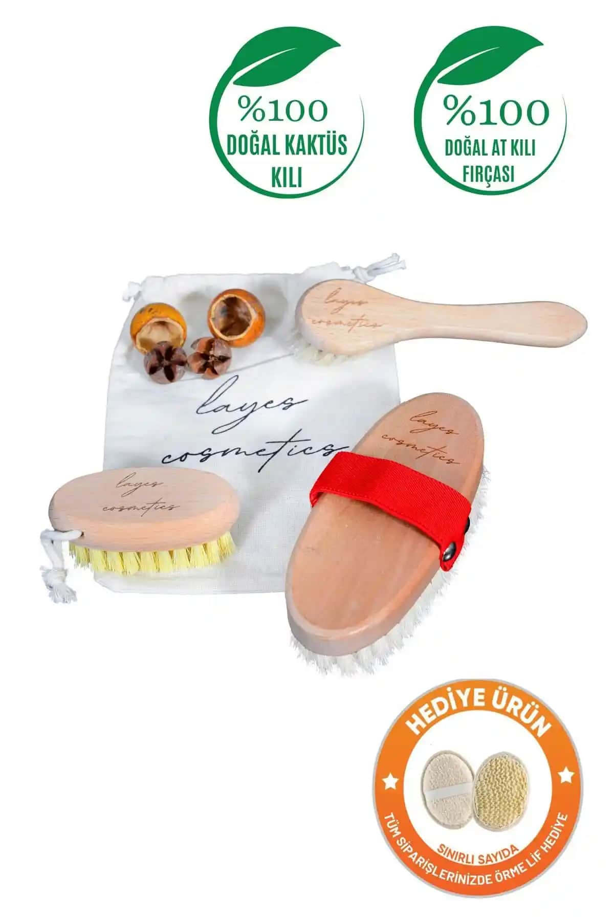 Layes Doğal ve Vegan Tırnak Fırçası ile Cilt Sağlığınızı Geliştirin