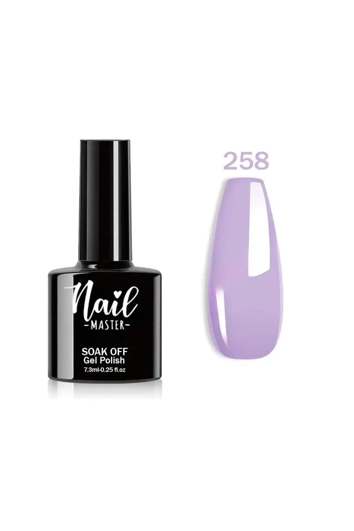 Nail Master M258 Kalıcı Oje: Uzun Süre Dayanan Renkli ve Parlak Tırnak Ürünü