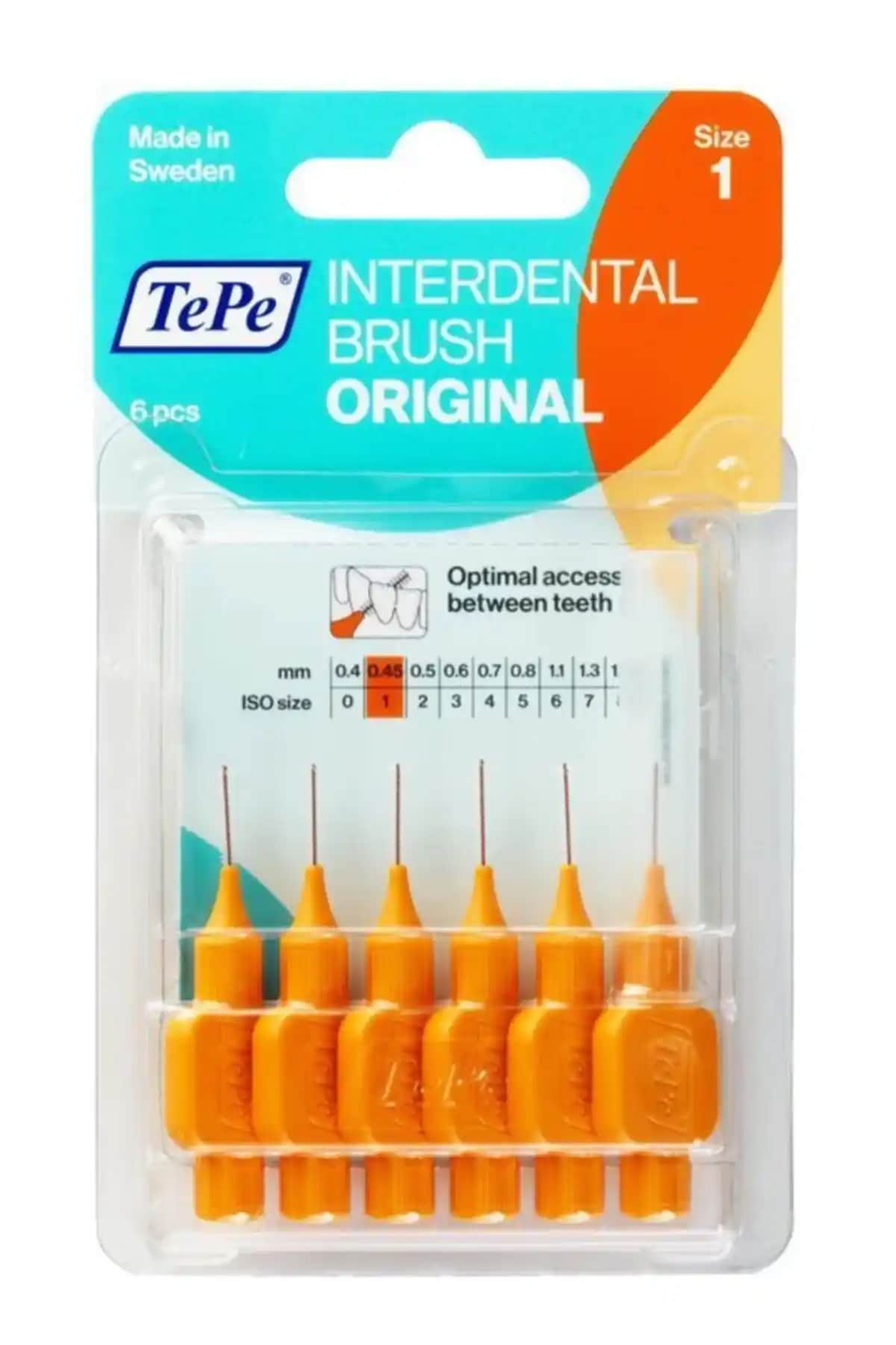TePe Interdental Fırçası Turuncu 0.45 mm ile Etkili ve Güvenilir Ağız Temizliği Çözümü