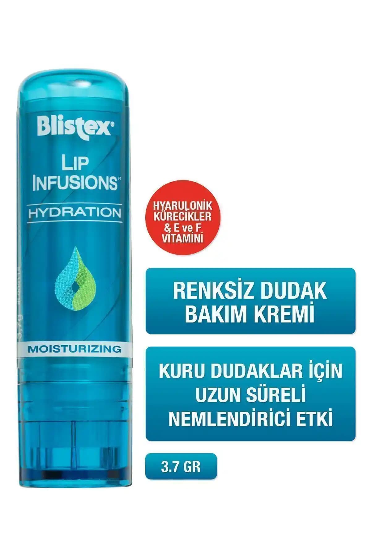 Blistex Lip Infusions Hydration Dudak Bakımı: Uzun Süreli Nemlendirme ve Besleyici Özellikler
