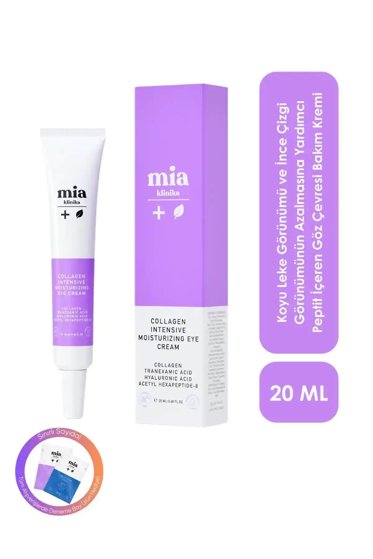 Göz Çevresi Bakımı İçin Mia Klinika ve ORNATE Krem Karşılaştırması
