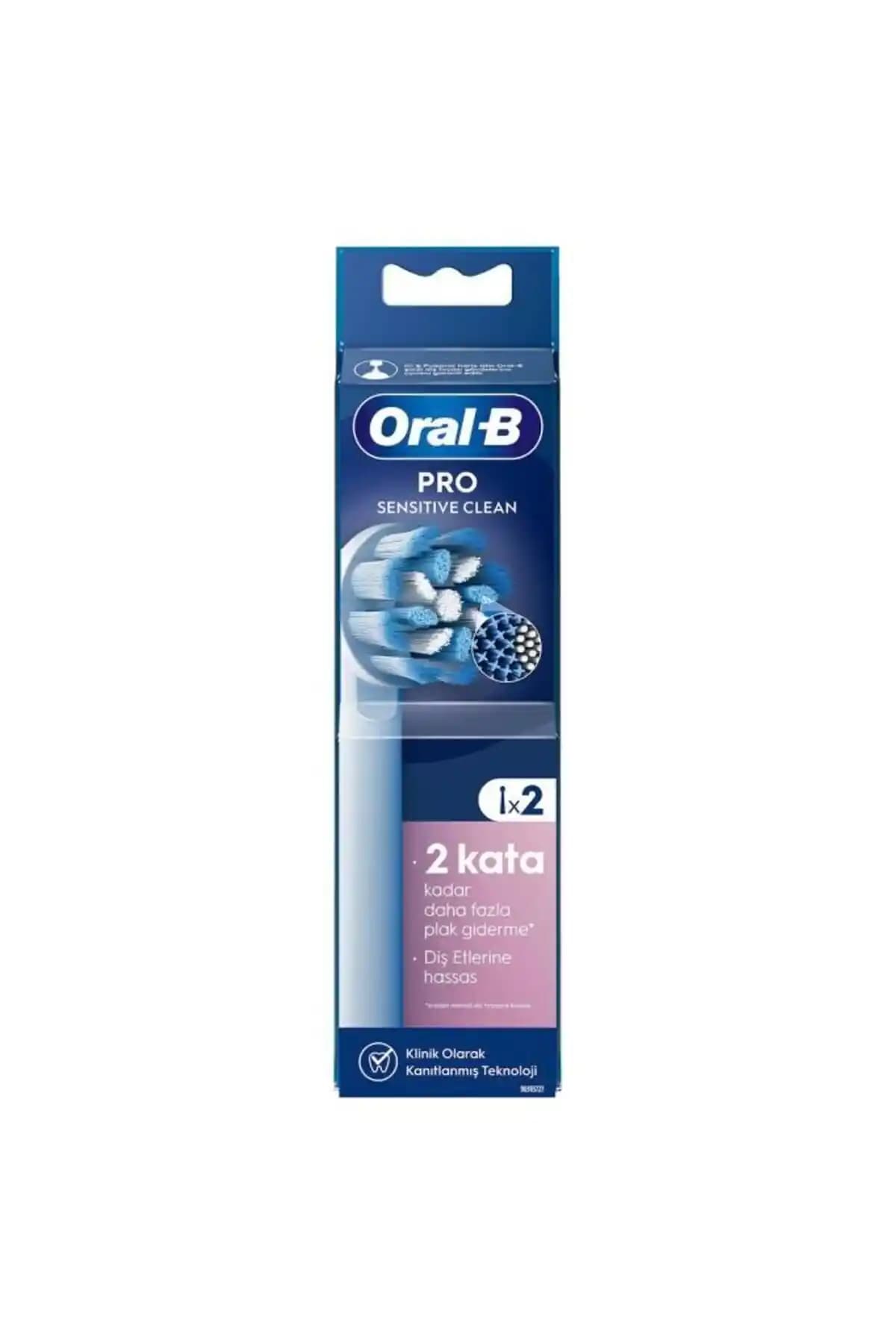 Oral-B Pro Sensitive Clean X-filament Fırça Başlığı - Hassas Dişler İçin Güvenilir Temizlik