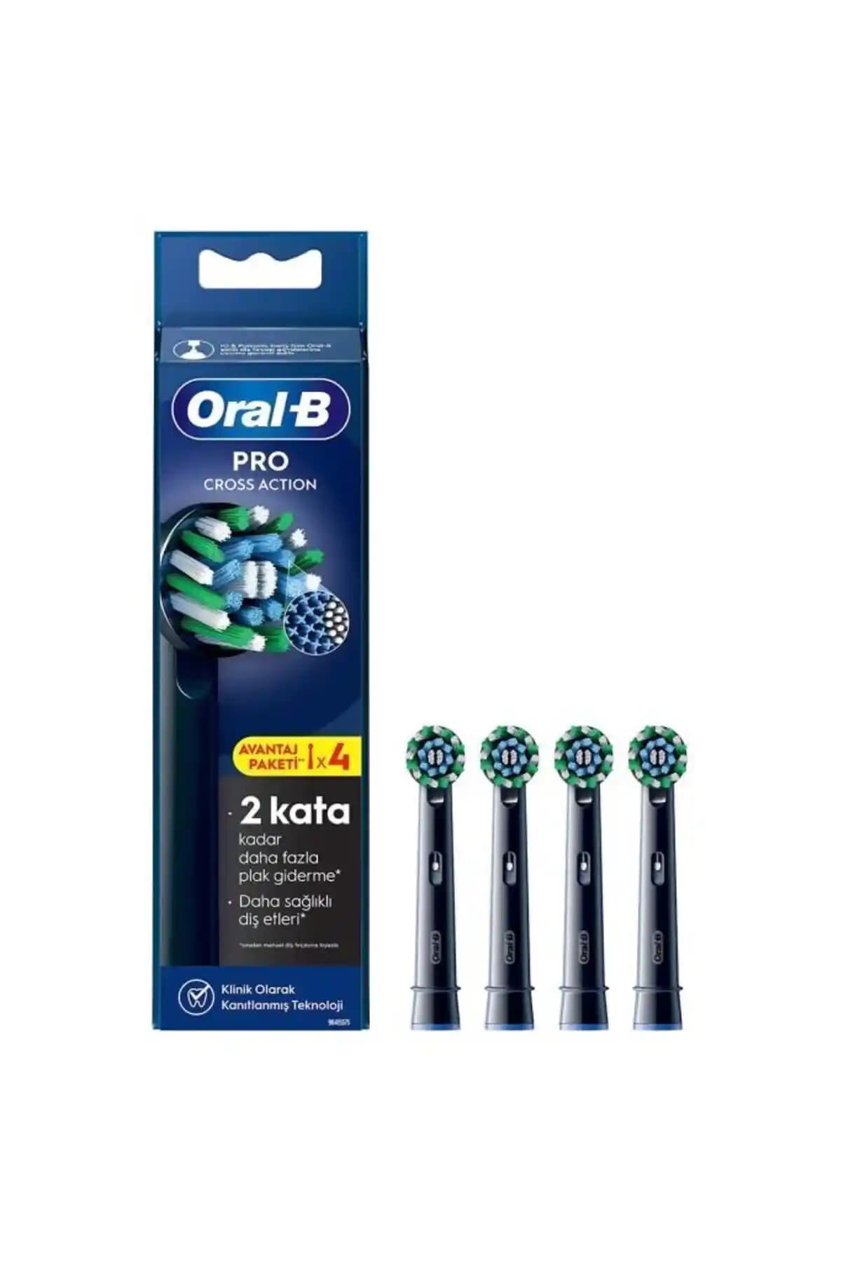 Oral-B Şarjlı Diş Fırçası Yedek Başlıkları Cross Action X-filament Özellikleri ve Kullanım Avantajları