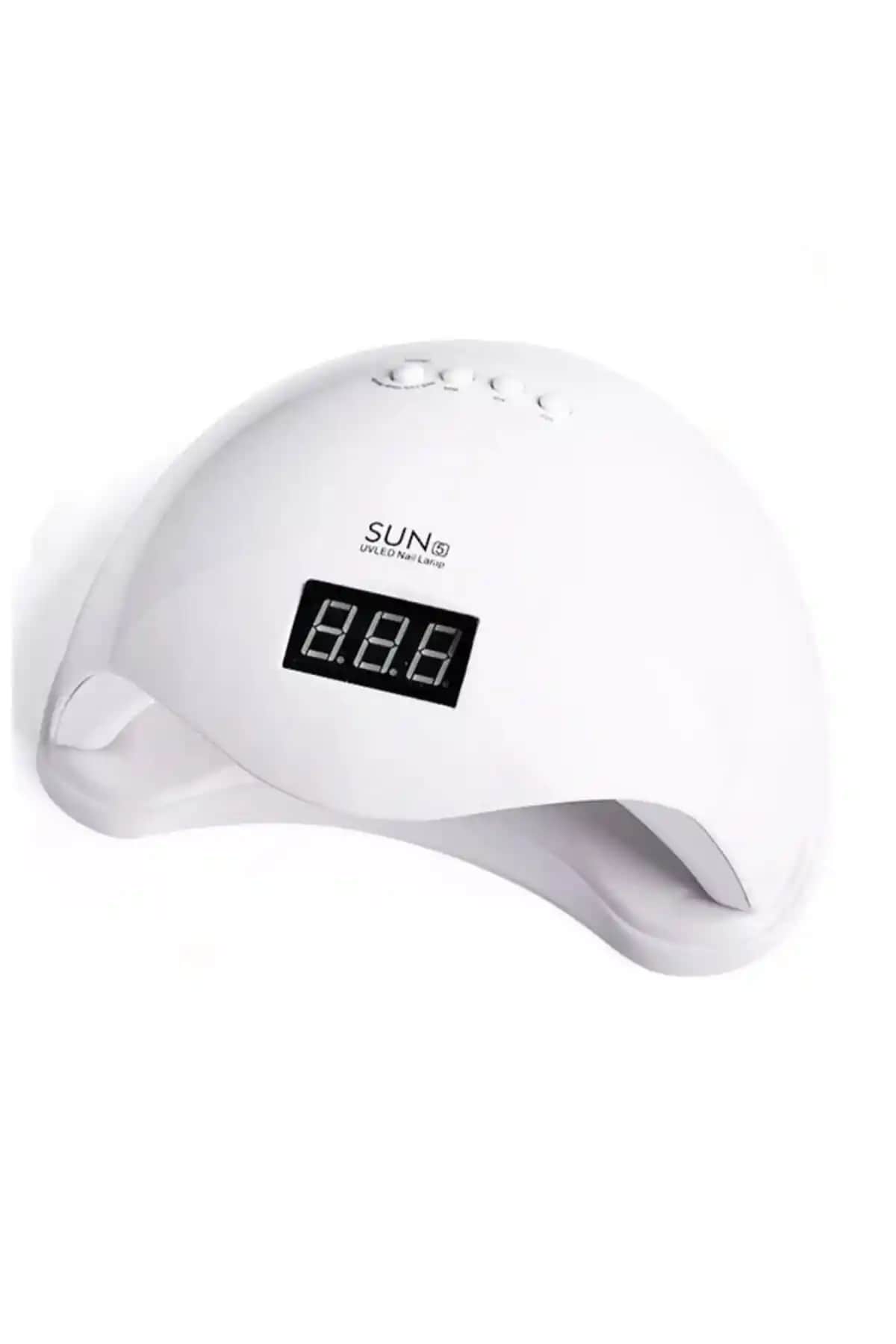 SUN 5 48 Watt UV LED Lamba Kalıcı Oje ve Protez Tırnaklar İçin Profesyonel Çözüm
