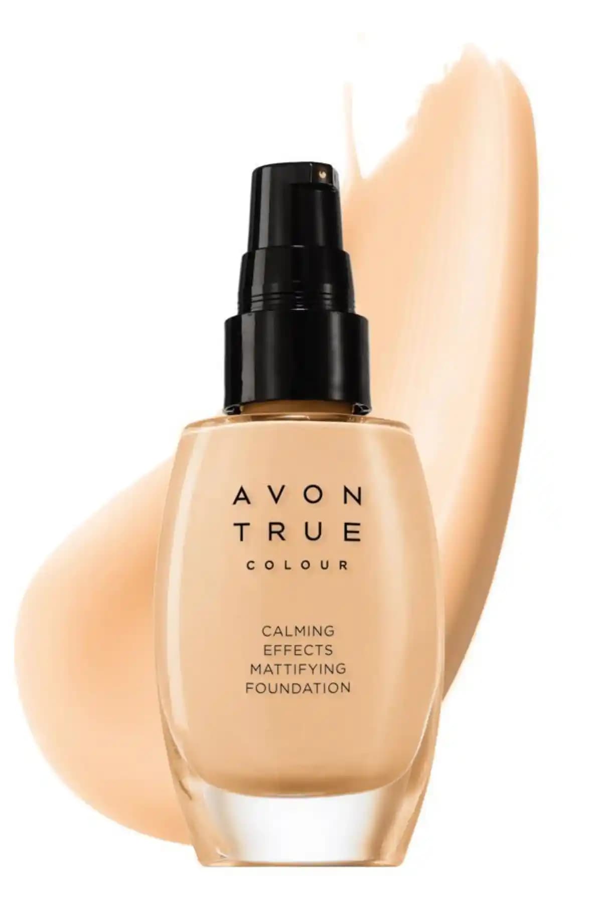 Avon Calming Effects Mat Fondöten: Doğal ve Mat Görünüm İçin Günlük Kullanıma Uygun