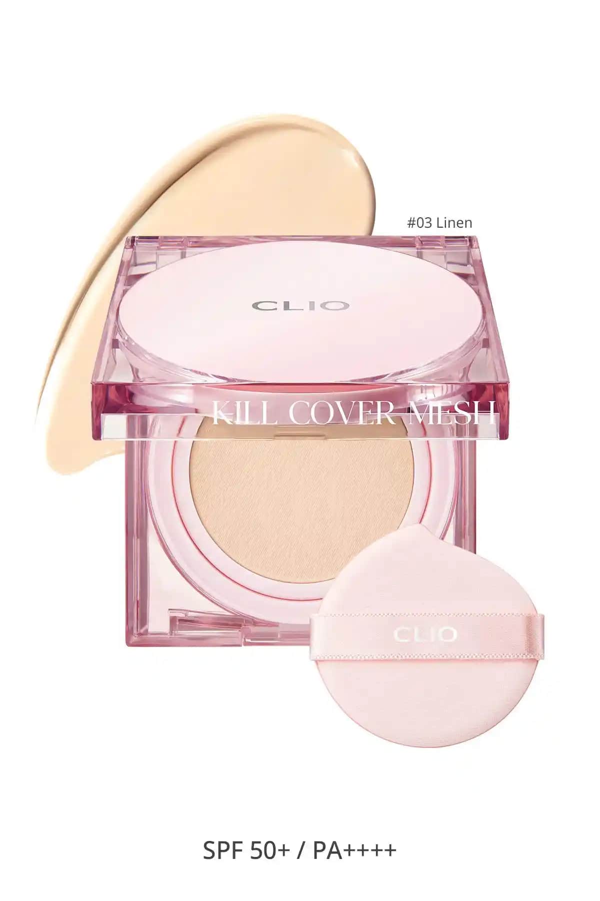 CLIO Yoğun Nem ve Işıltı Veren Cushion: SPF 50+ ile Doğal ve Sağlıklı Cilt Görünümü